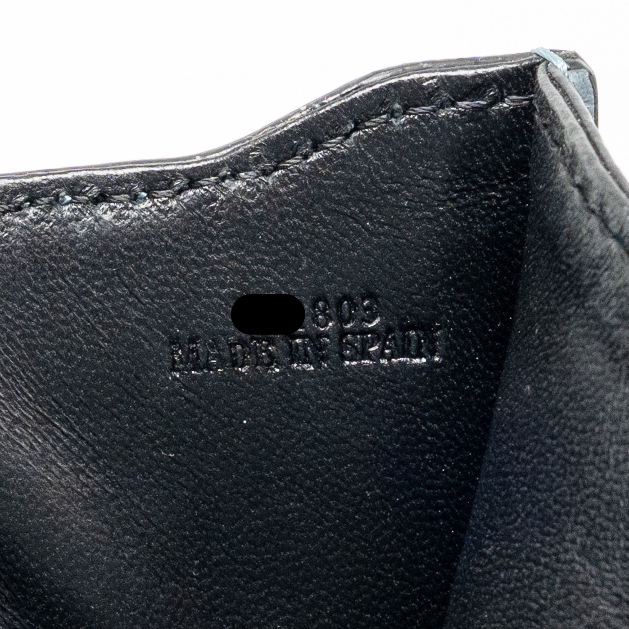LOEWE BARCELONA SHOULDER BAG CALFSKIN BLUE GHW
