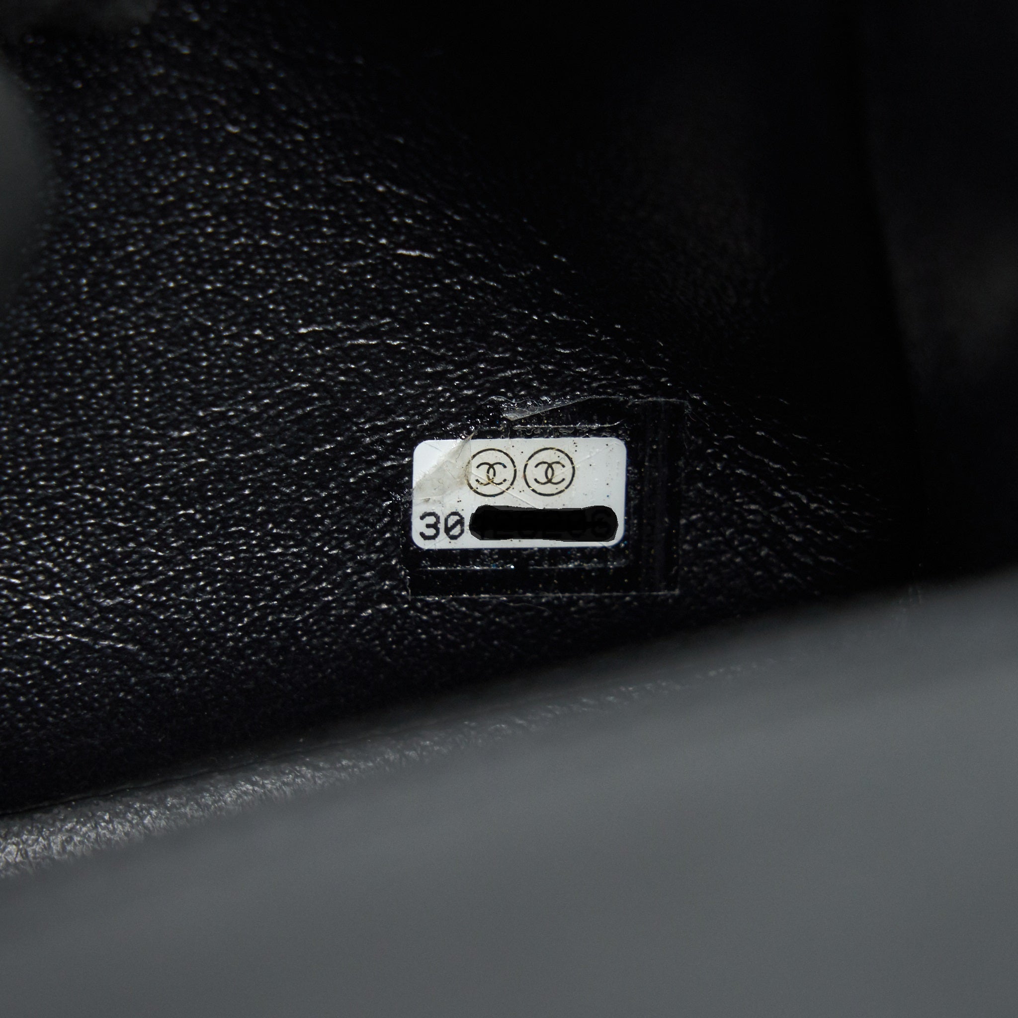 CHANEL LAMBSKIN RECTANGULAR MINI FLAP BAG IN BLACK SHW
