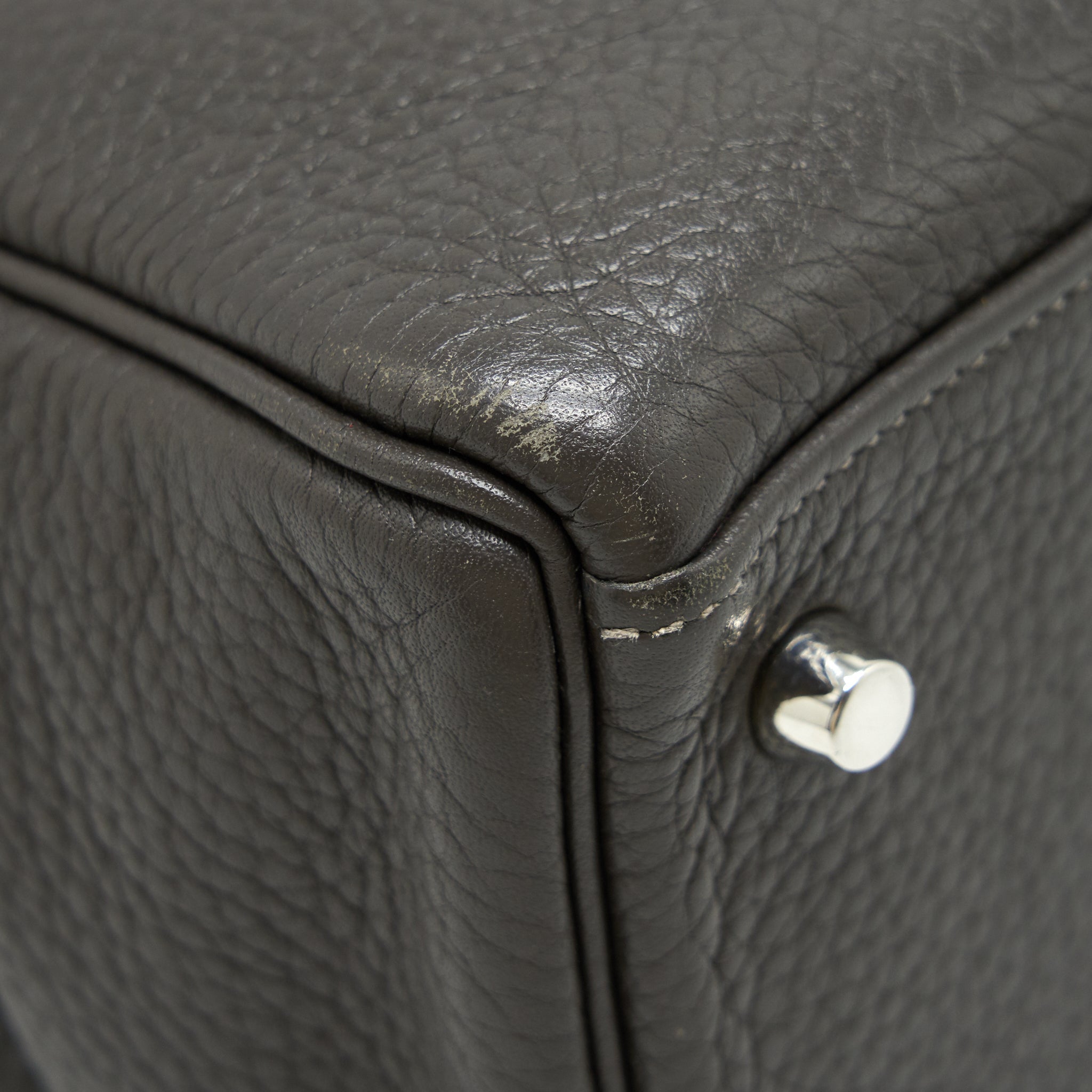 HERMES KELLY 32 DARK GREY SHW