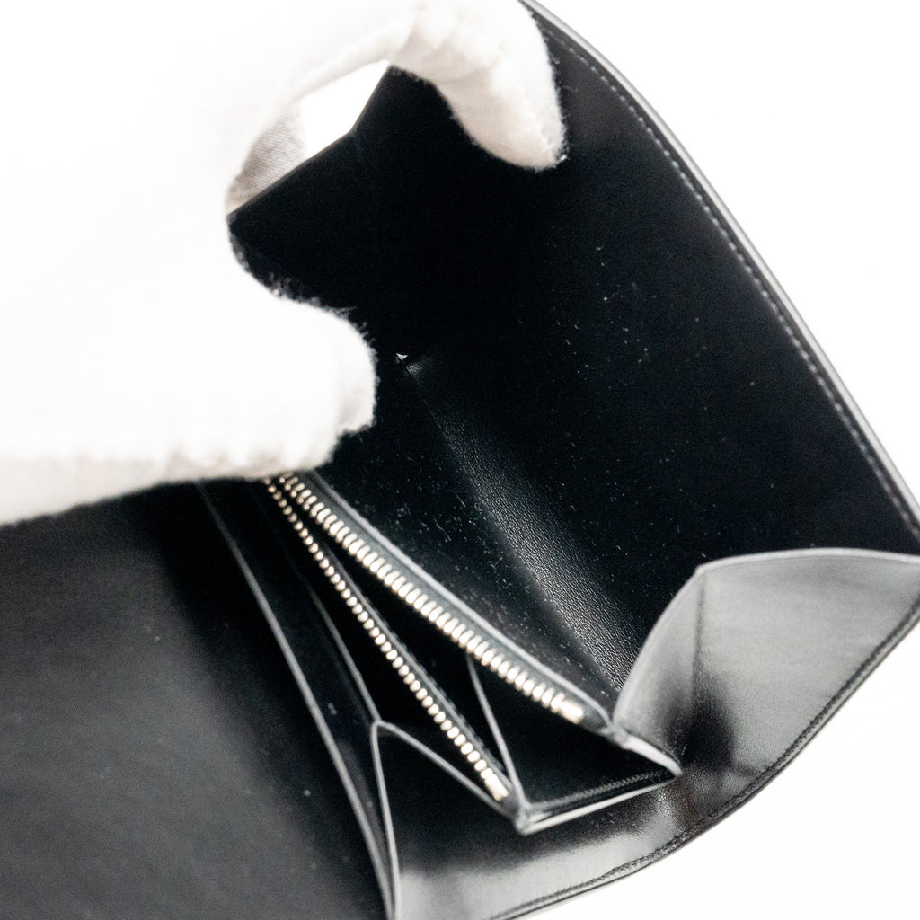HERMES CONSTANCE WALLET BOX BLACK SHW