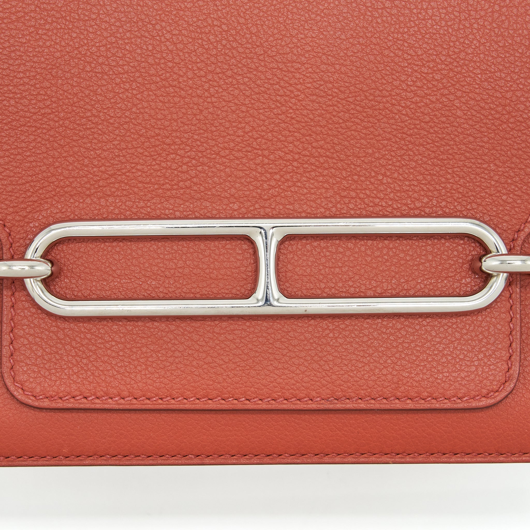 HERMES MINI ROULIS EVERCOLOR BRIQUE/CARAMEL SHW