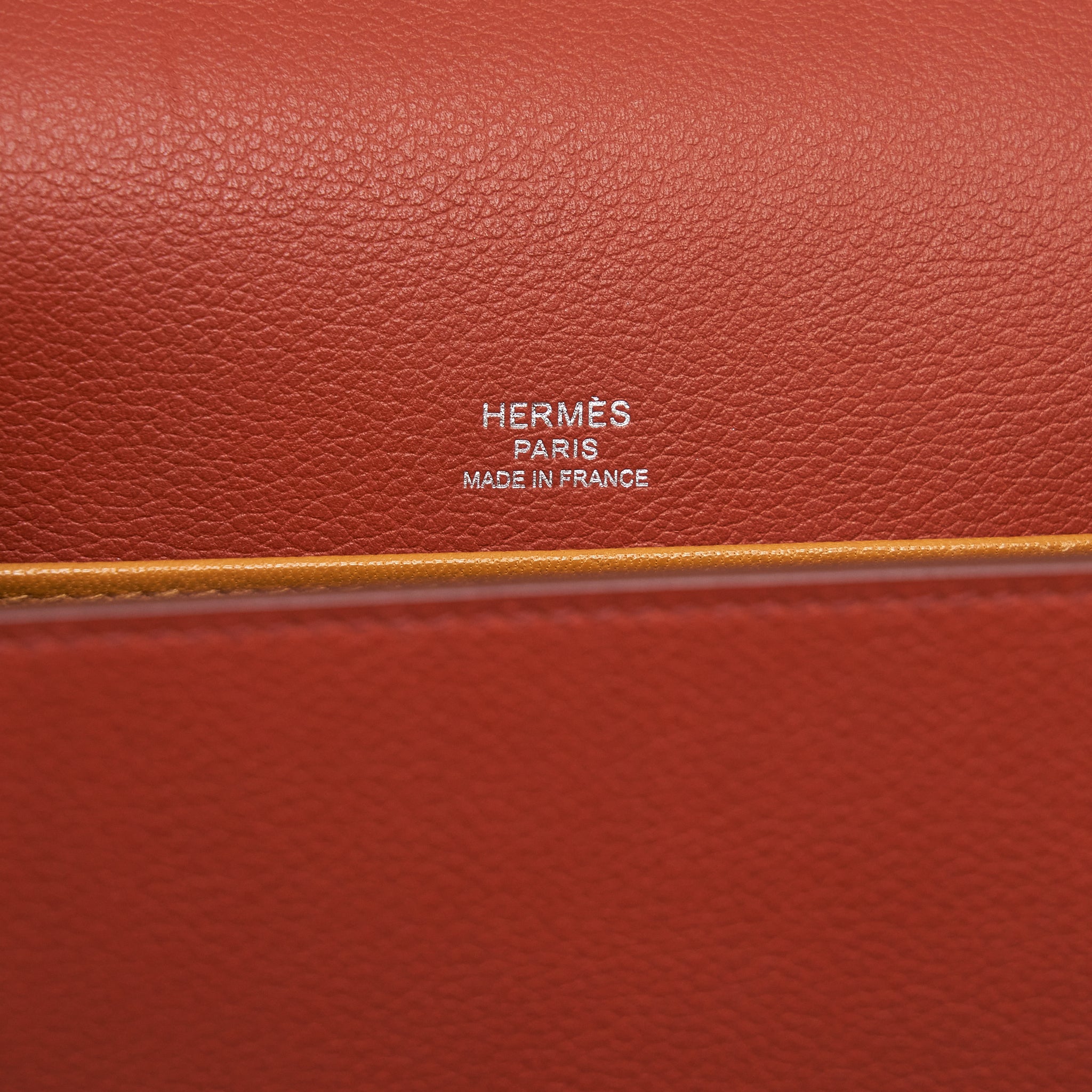 HERMES MINI ROULIS EVERCOLOR BRIQUE/CARAMEL SHW