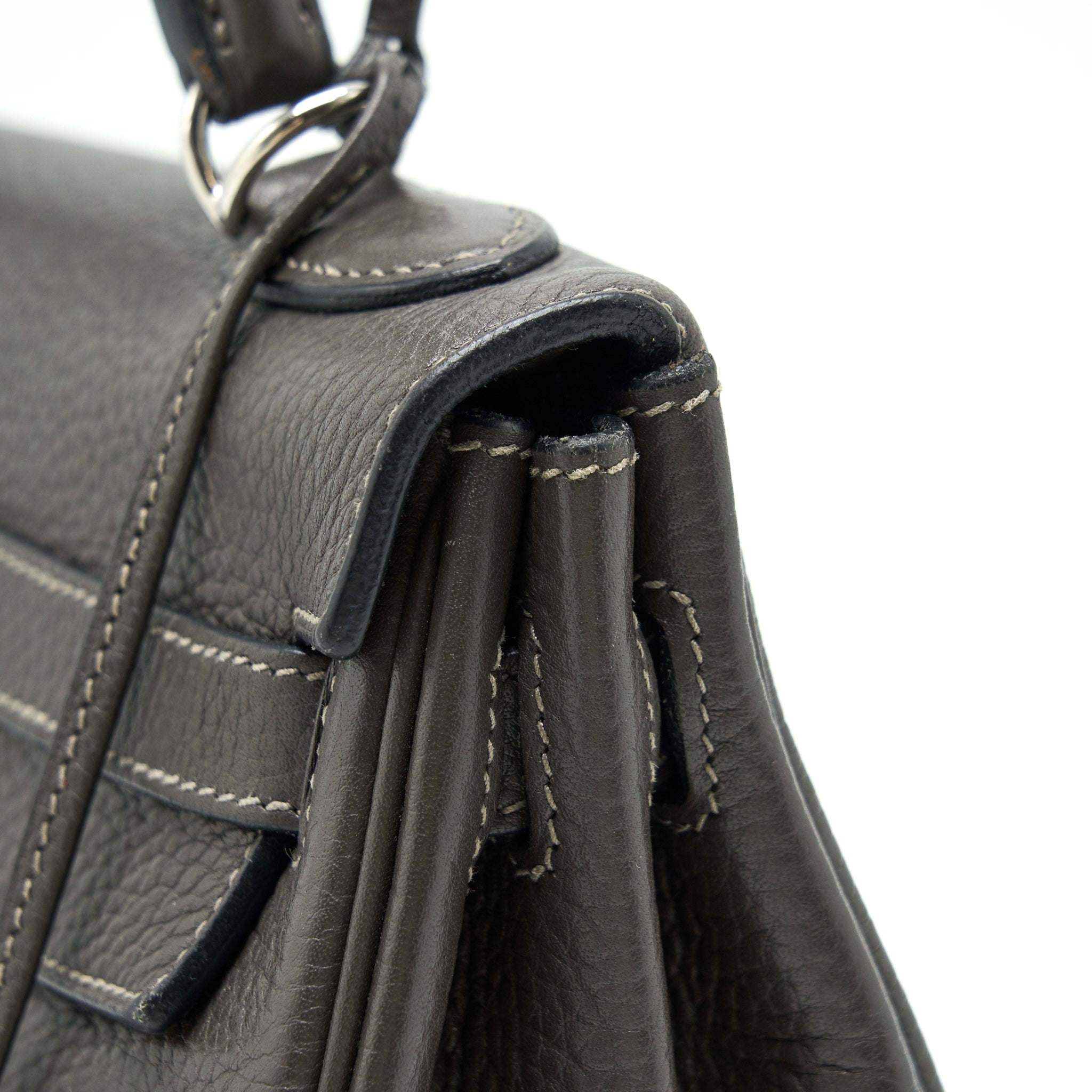 HERMES KELLY 32 DARK GREY SHW