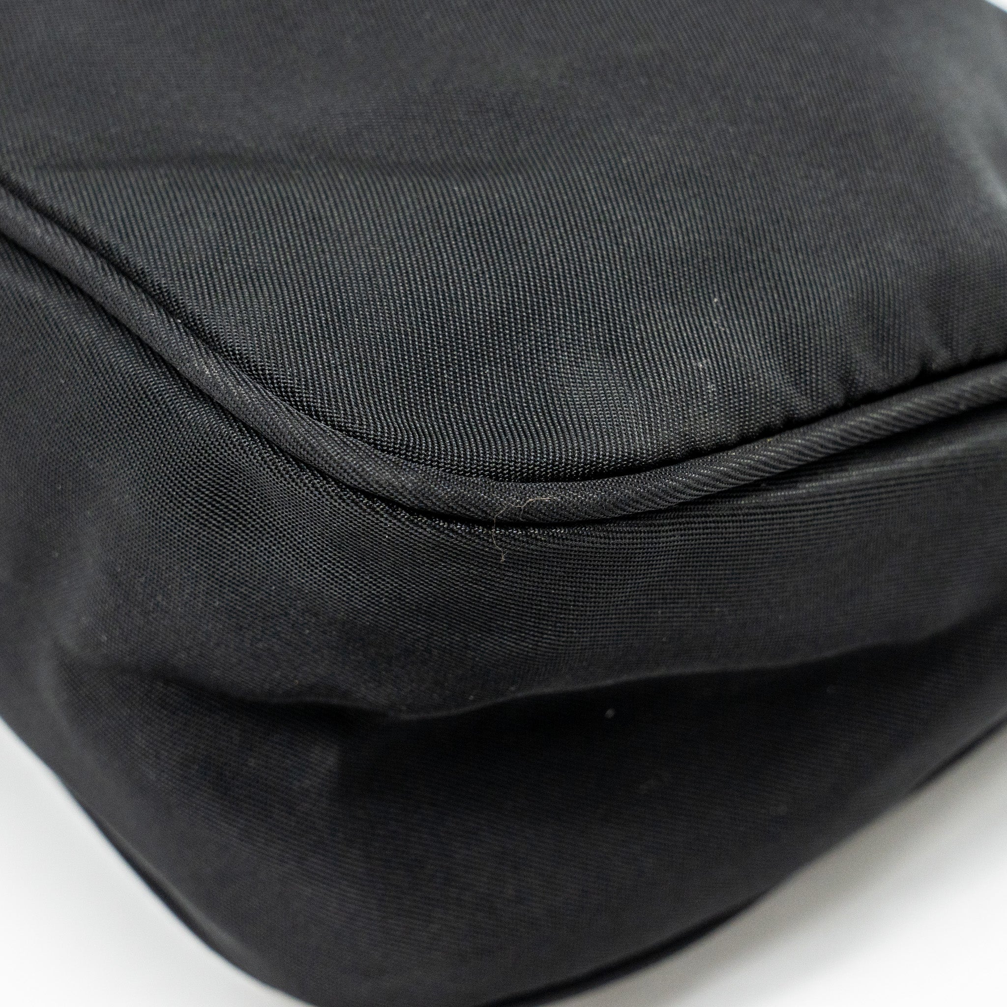 PRADA VINTAGE TESSUTO POCHETTE NYLON BLACK SHW