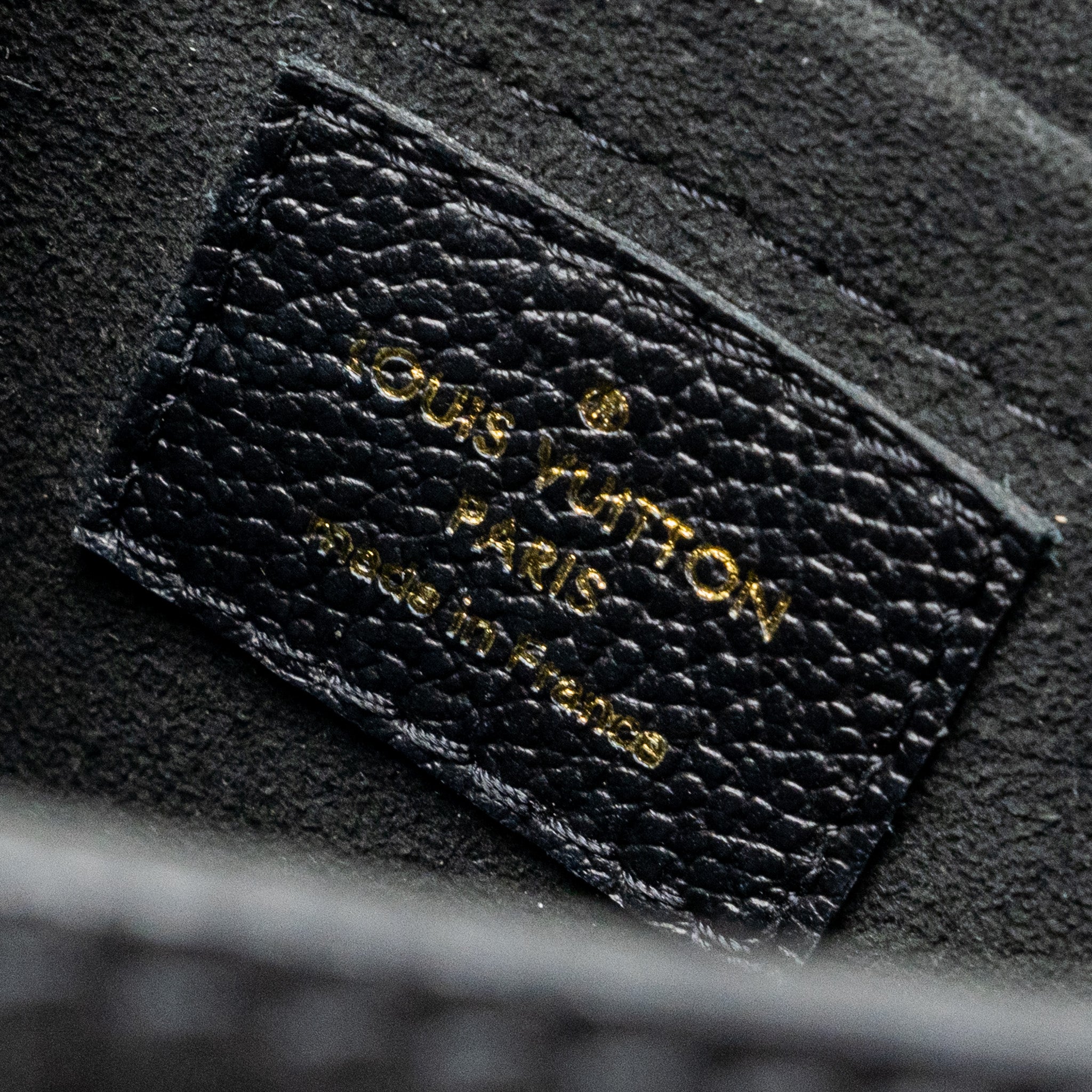 LOUIS VUITTON VAVIN BB MONOGRAM EMPREINTE CALFSKIN BLACK GHW