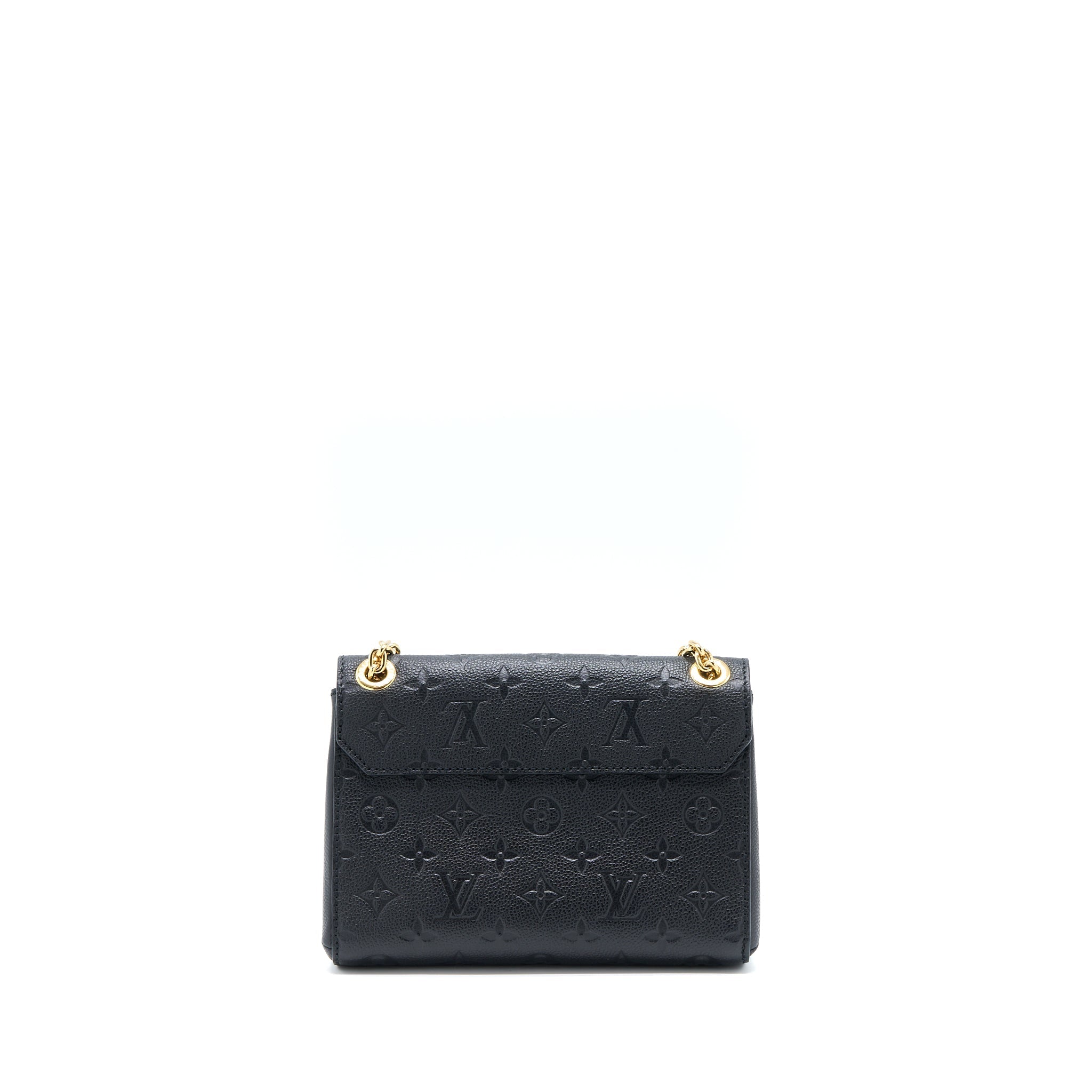 LOUIS VUITTON VAVIN BB MONOGRAM EMPREINTE BLACK GHW