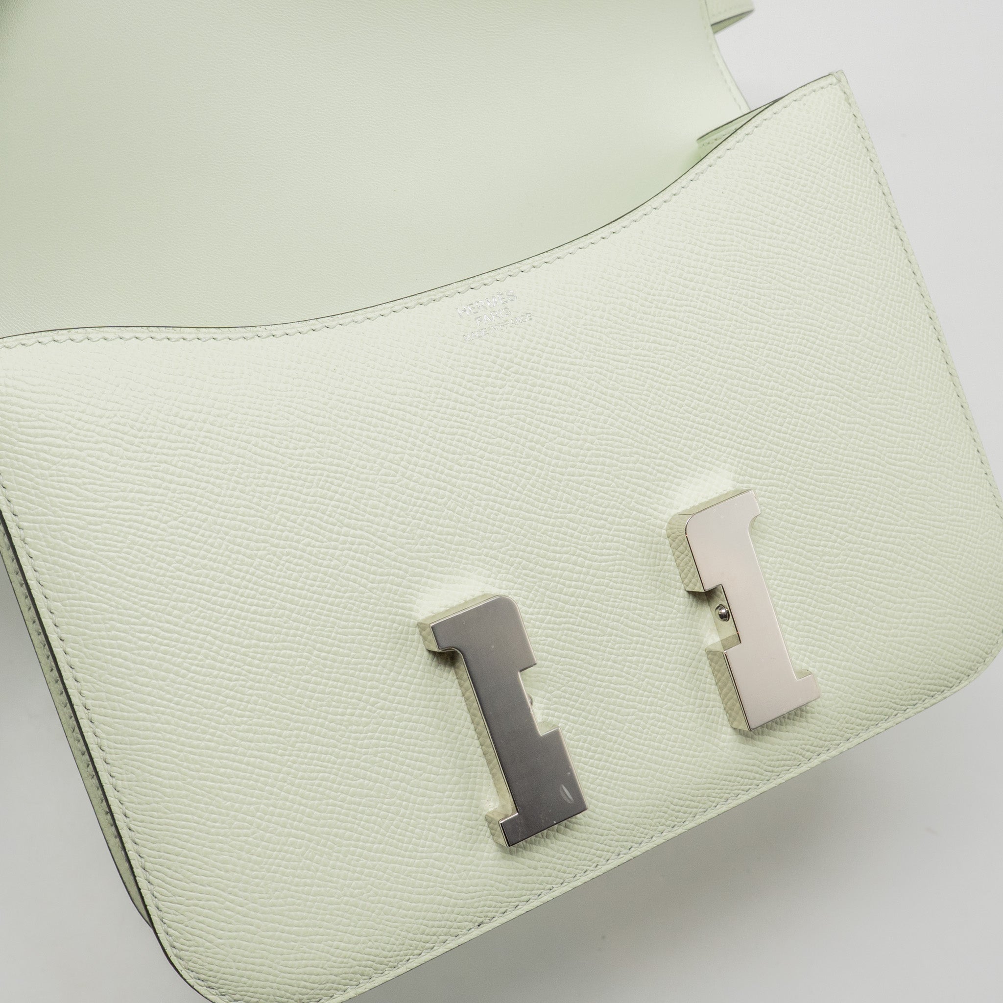 HERMES CONSTANCE 24 EPSOM VERT FIZZ SHW