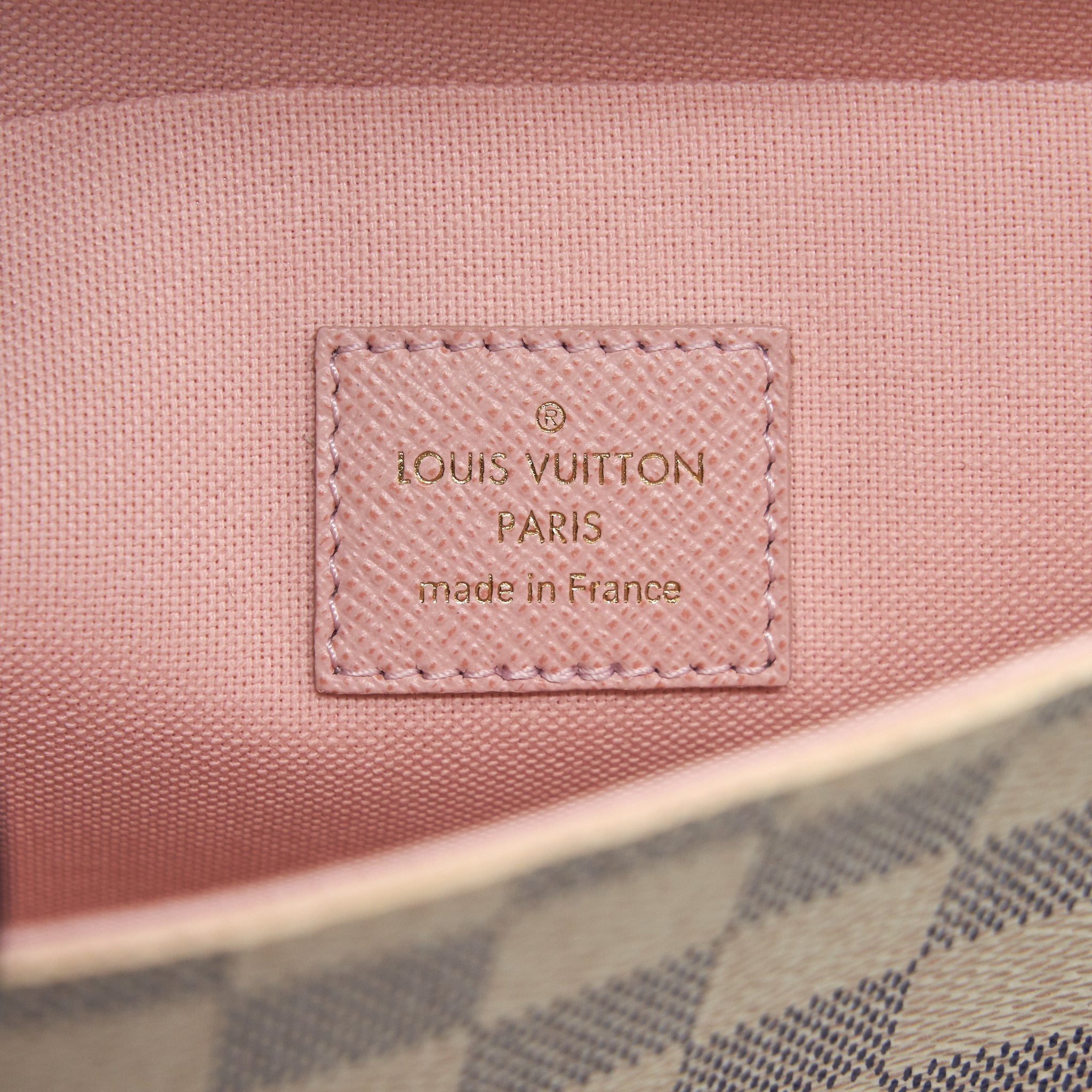 LOUIS VUITTON FELICIE POCHETTE DAMIER AZUR CANVAS