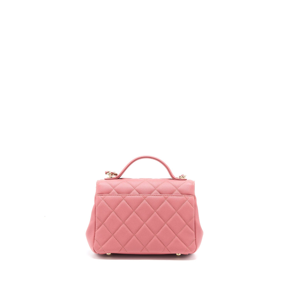 CHANEL SMALL BUSINESS AFFINITY CAVIAR PINK LGHW