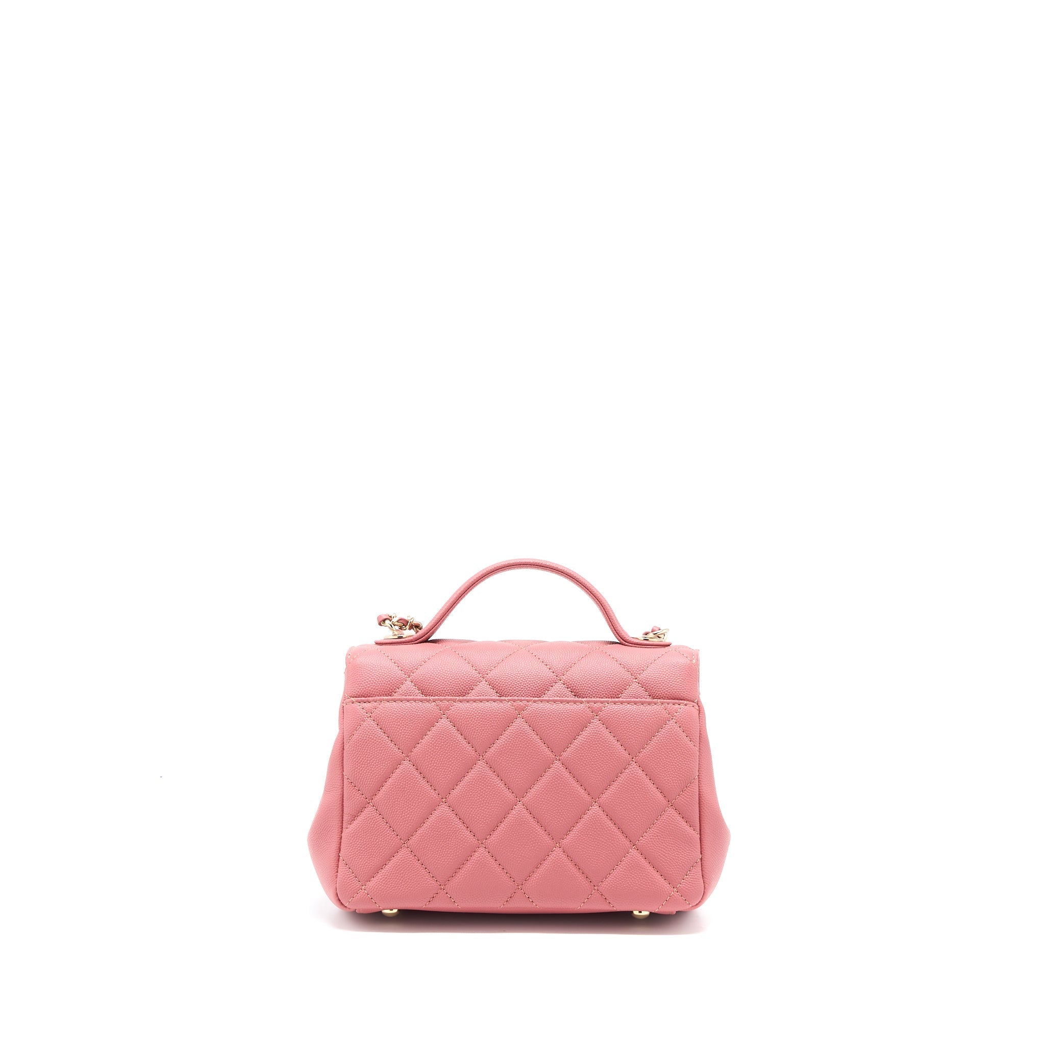 CHANEL SMALL BUSINESS AFFINITY CAVIAR PINK LGHW