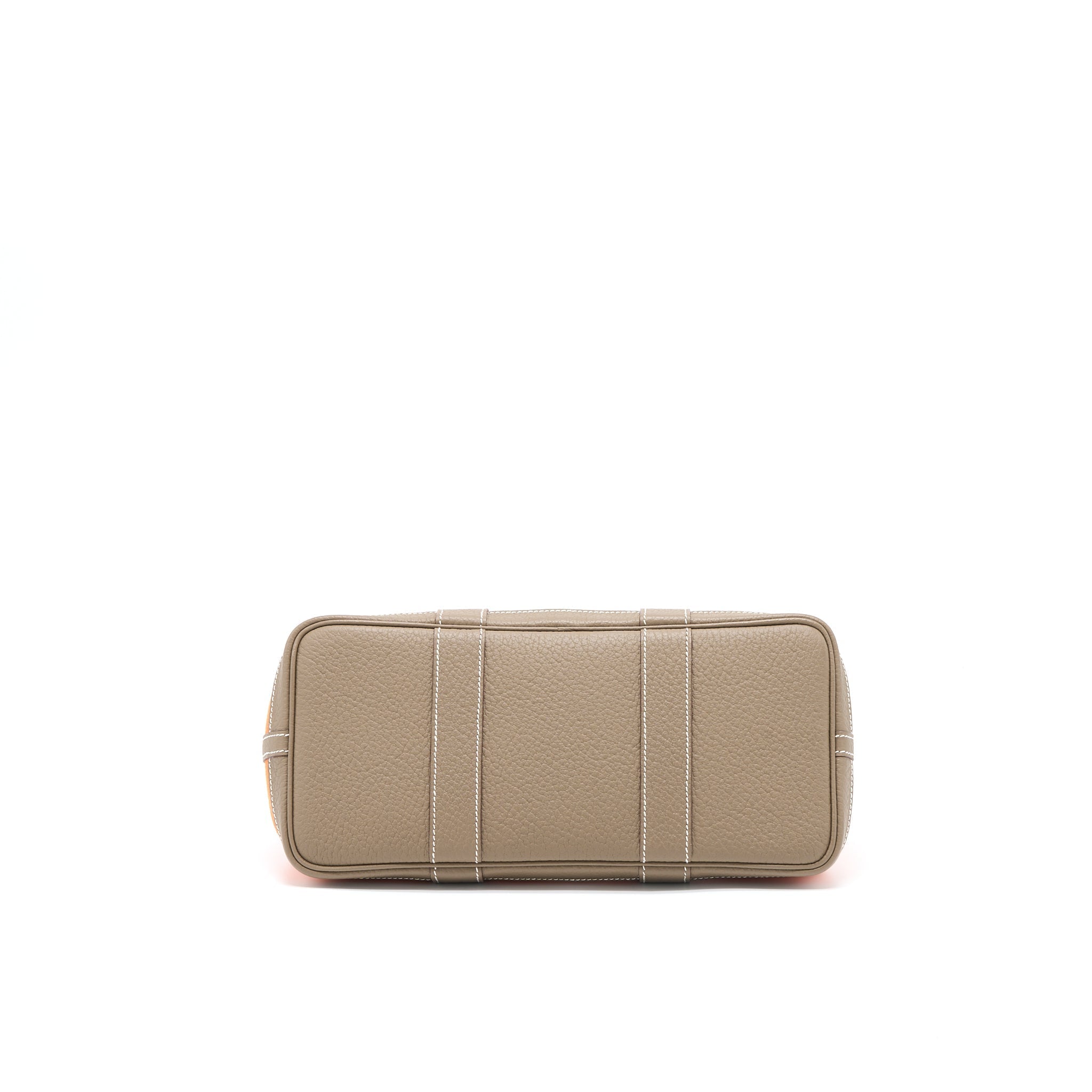 HERMES GARDEN PARTY 30 CANVAS/NEGONDA ORANGE/ETOUPE SHW