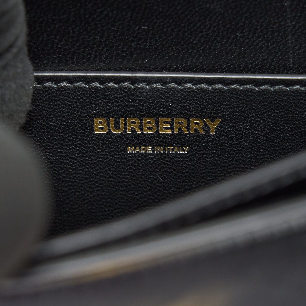 BURBERRY TB BELT BAG CALF SKIN