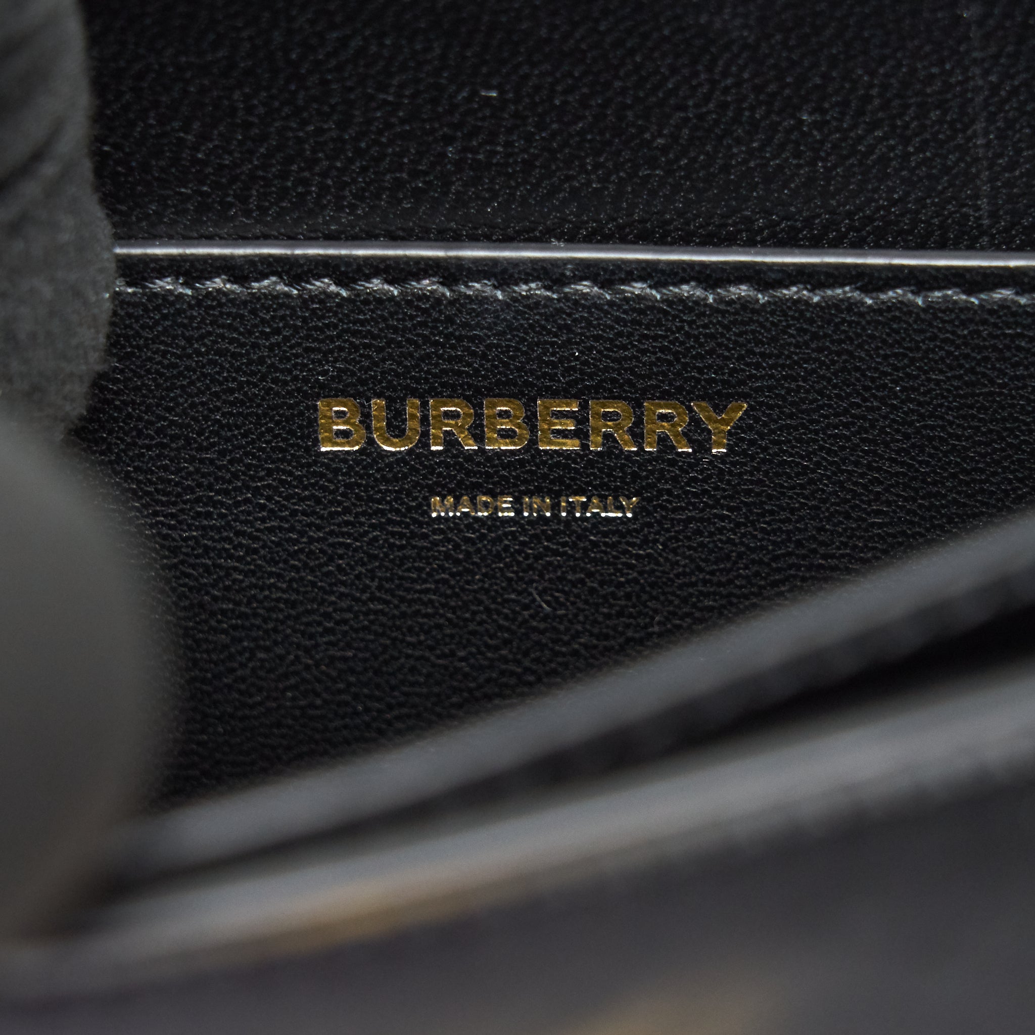 BURBERRY TB BELT BAG CALF SKIN