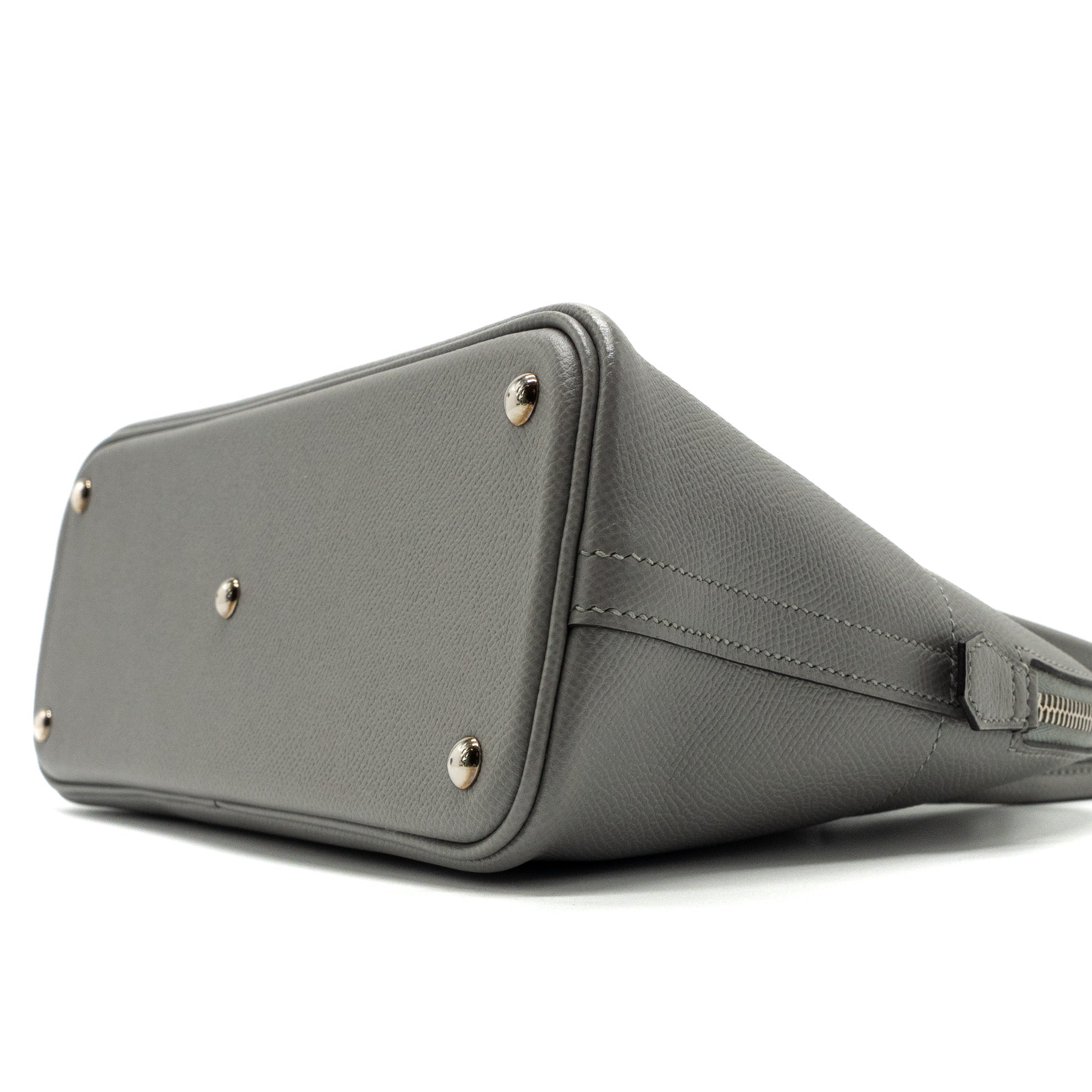 HERMES BOLIDE 27 EPSOM 4Z GRIS MOUETTE SHW