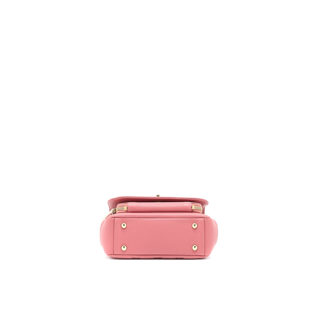 CHANEL SMALL BUSINESS AFFINITY CAVIAR PINK LGHW