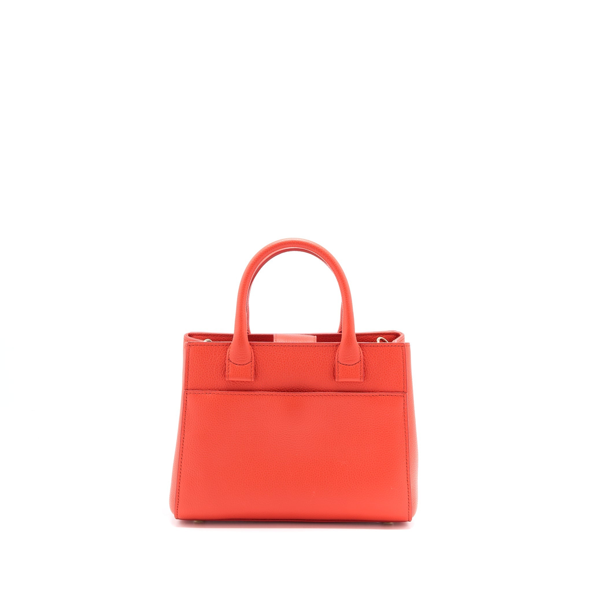 CHANEL NEO EXECUTIVE MINI TOTE CALFSKIN RED GHW
