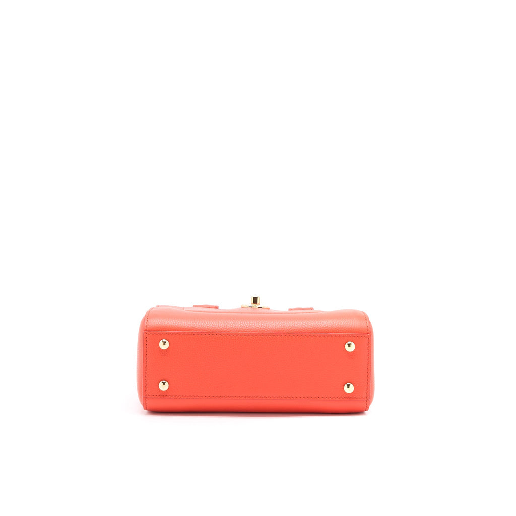 CHANEL NEO EXECUTIVE MINI TOTE CALFSKIN RED GHW
