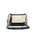 CHANEL SMALL GABRIELLE HOBO BAG BLACK/ WHITE