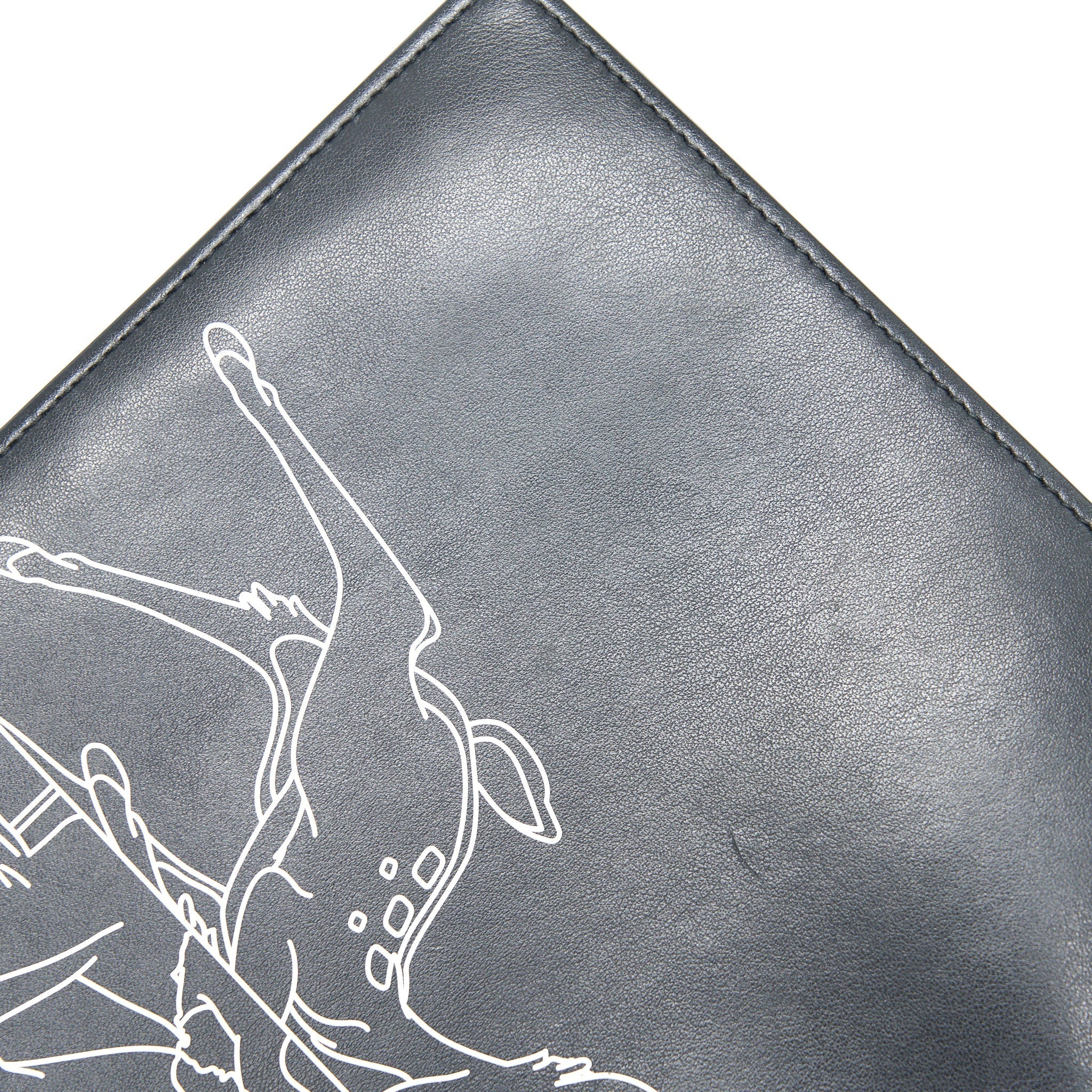 GIVENCHY BAMBI CLUTCH BLACK / WHITE