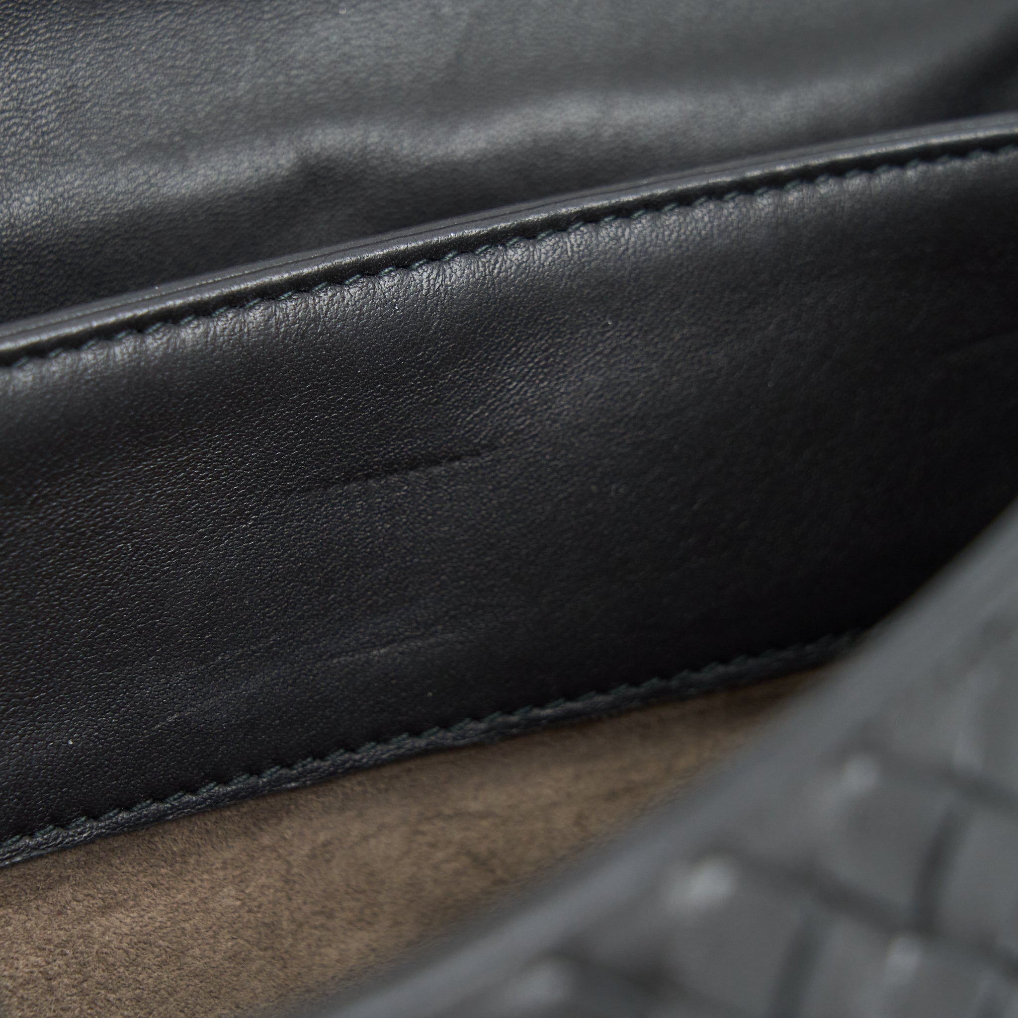 BOTTEGA VENETA OLYMPIA BAG BLACK WITH BLACK HARDWARE