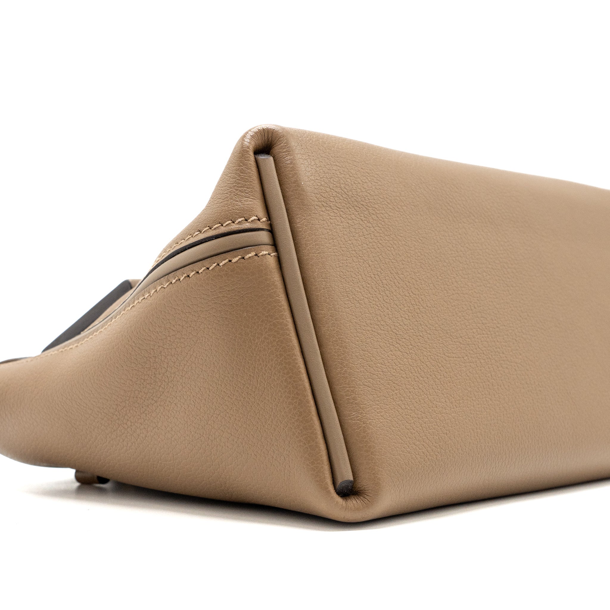 HERMES MINI 24/24 2424 - 21 BAG EVERCOLOR / SWIFT BEIGE DE WEIMAR / ETOUPE GHW