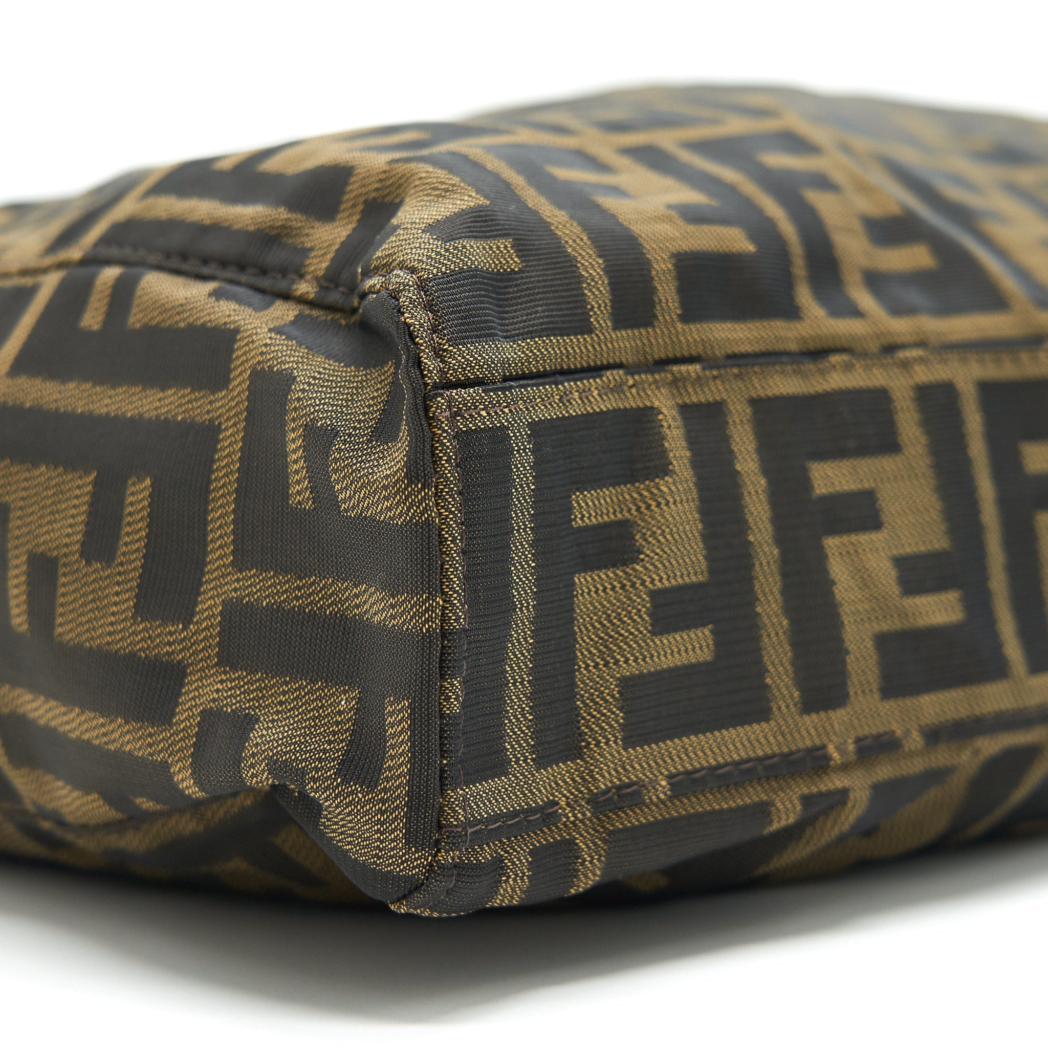 FENDI VINTAGE CANVAS MINI TOTE BAG
