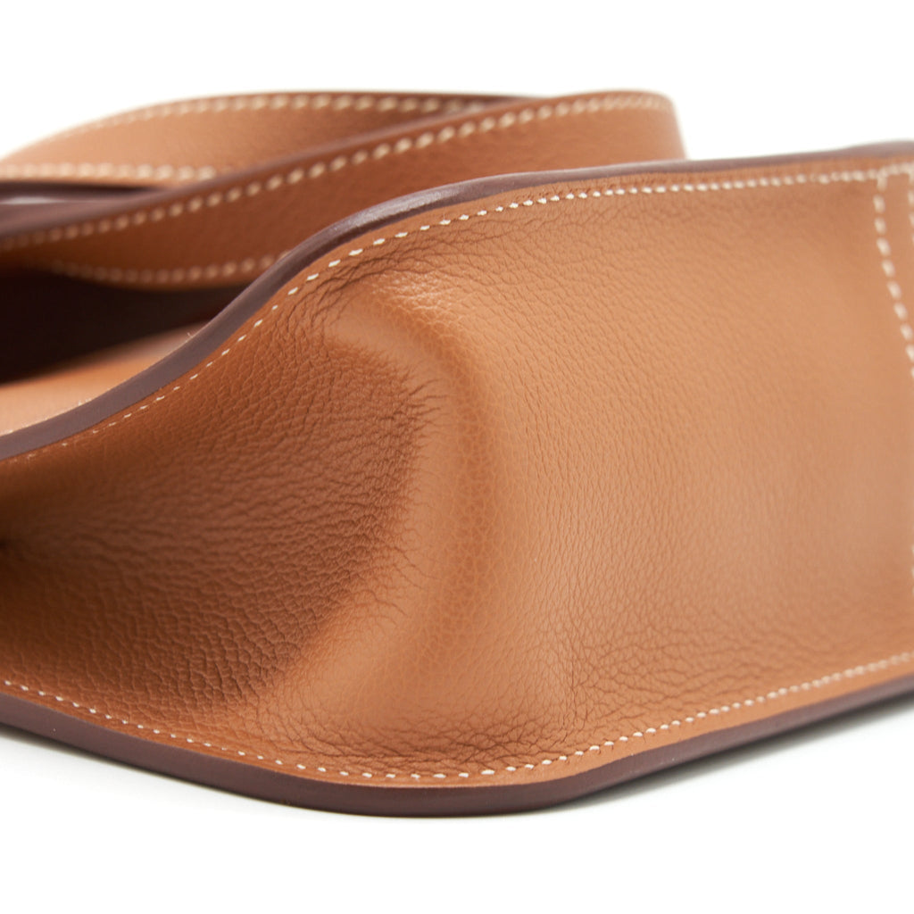 HERMES HALZAN 25 EVERCOLOR GOLD GHW