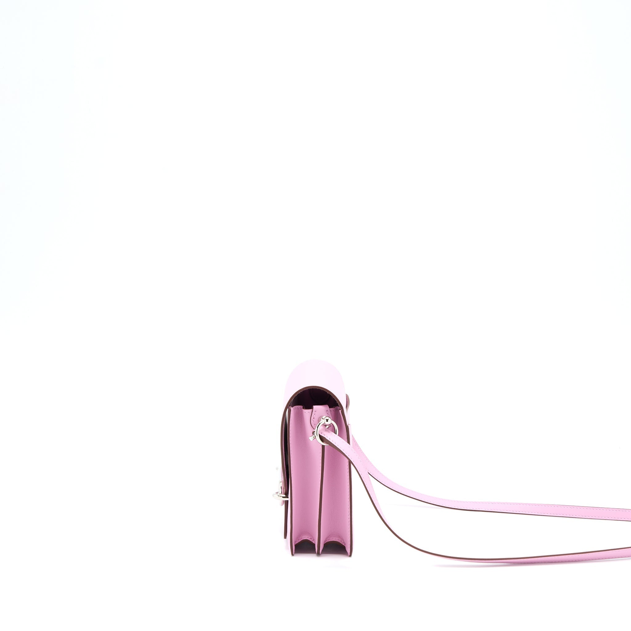 HERMES MINI ROULIS VEAU SWIFT X9 MAUVE SYLVESTRE SHW