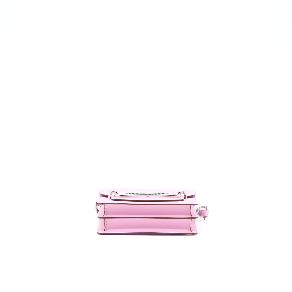 HERMES MINI ROULIS VEAU SWIFT X9 MAUVE SYLVESTRE SHW
