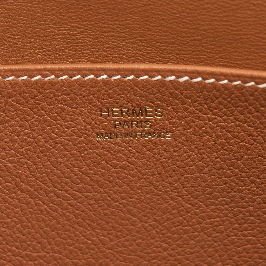 HERMES HALZAN 25 EVERCOLOR GOLD GHW