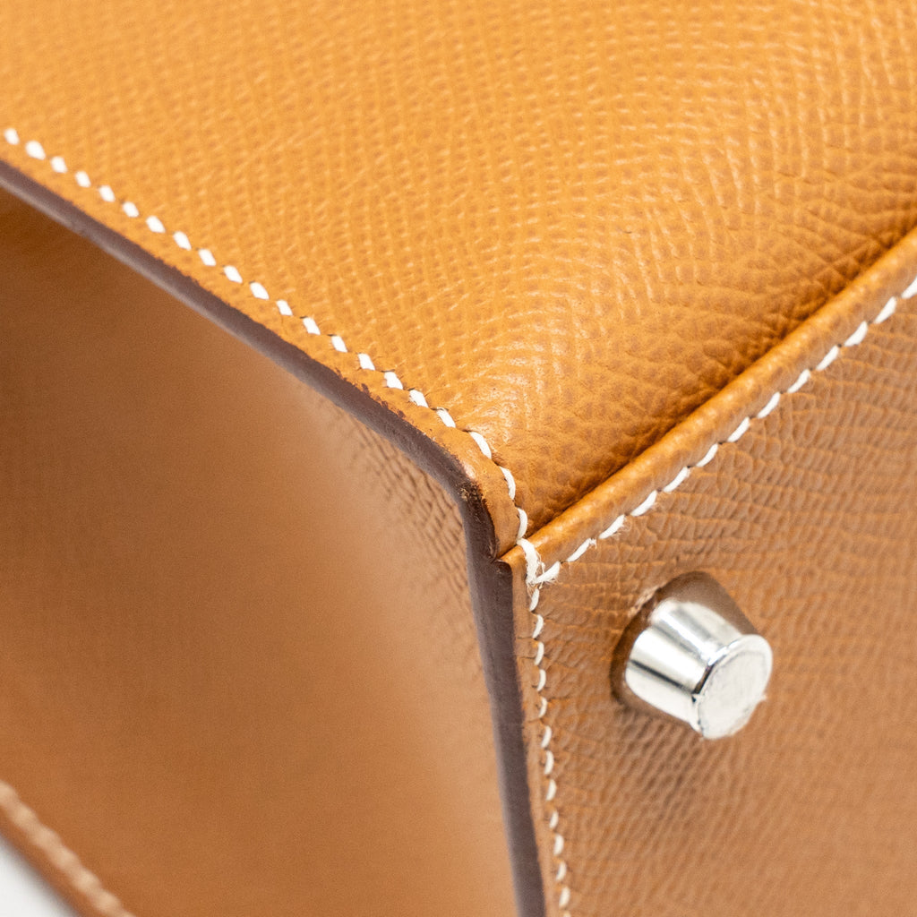 HERMES KELLY 28 EPSOM GOLD SHW