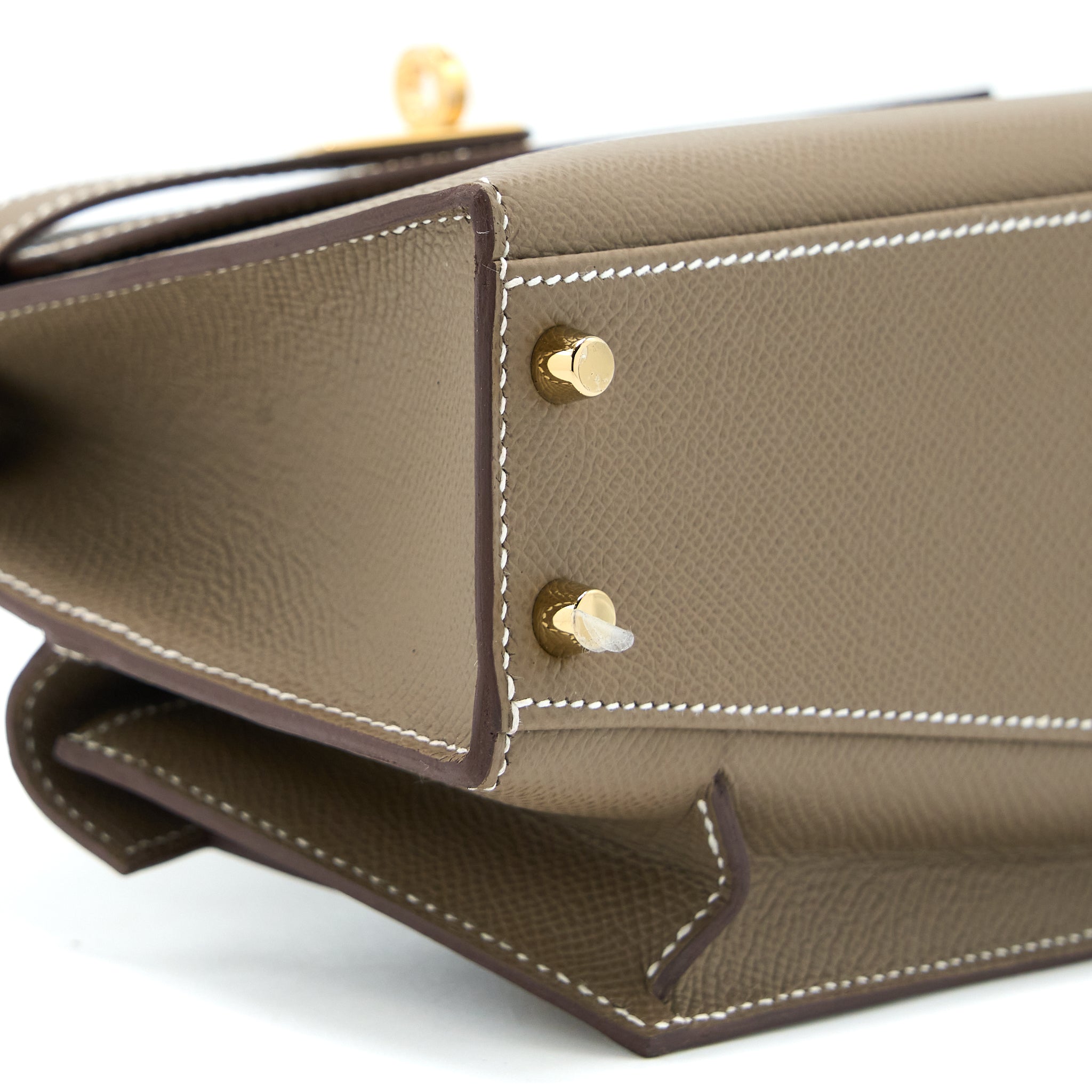 HERMES KELLY SELLIER EN DESORDRE 20 EPSOM ETOUPE GHW