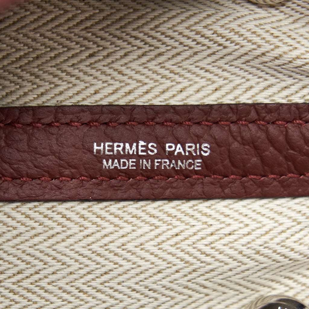 HERMES GARDEN PARTY 30 COUNTRY 55 ROUGE H SHW