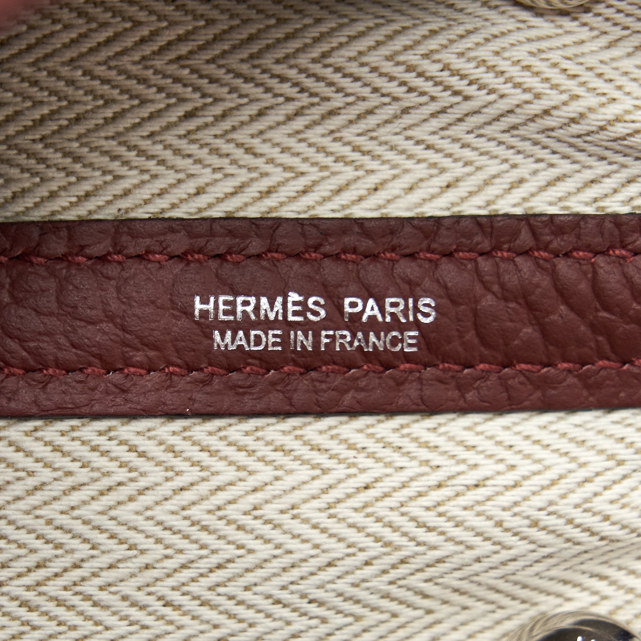 HERMES GARDEN PARTY 30 COUNTRY 55 ROUGE H SHW