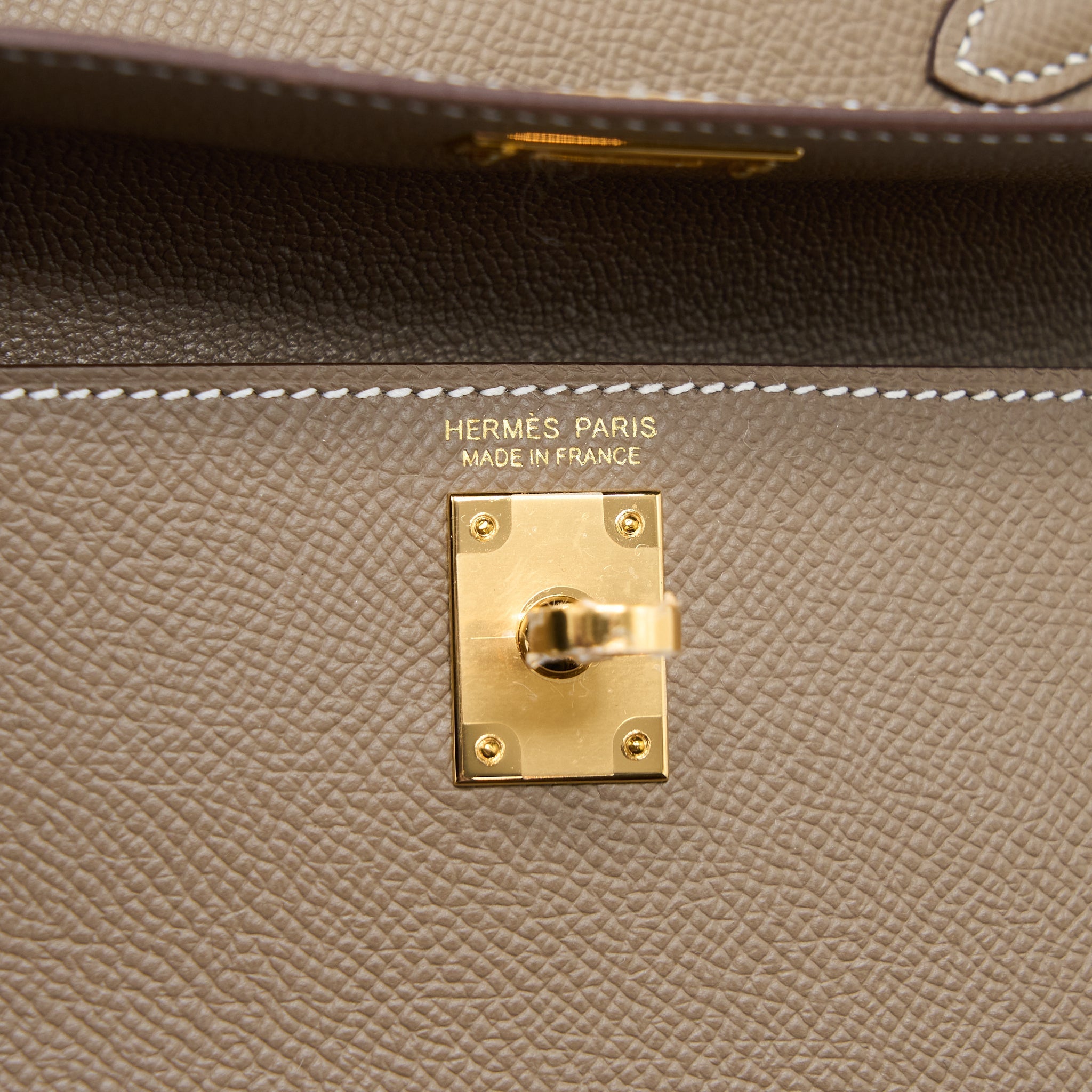 HERMES KELLY SELLIER EN DESORDRE 20 EPSOM ETOUPE GHW