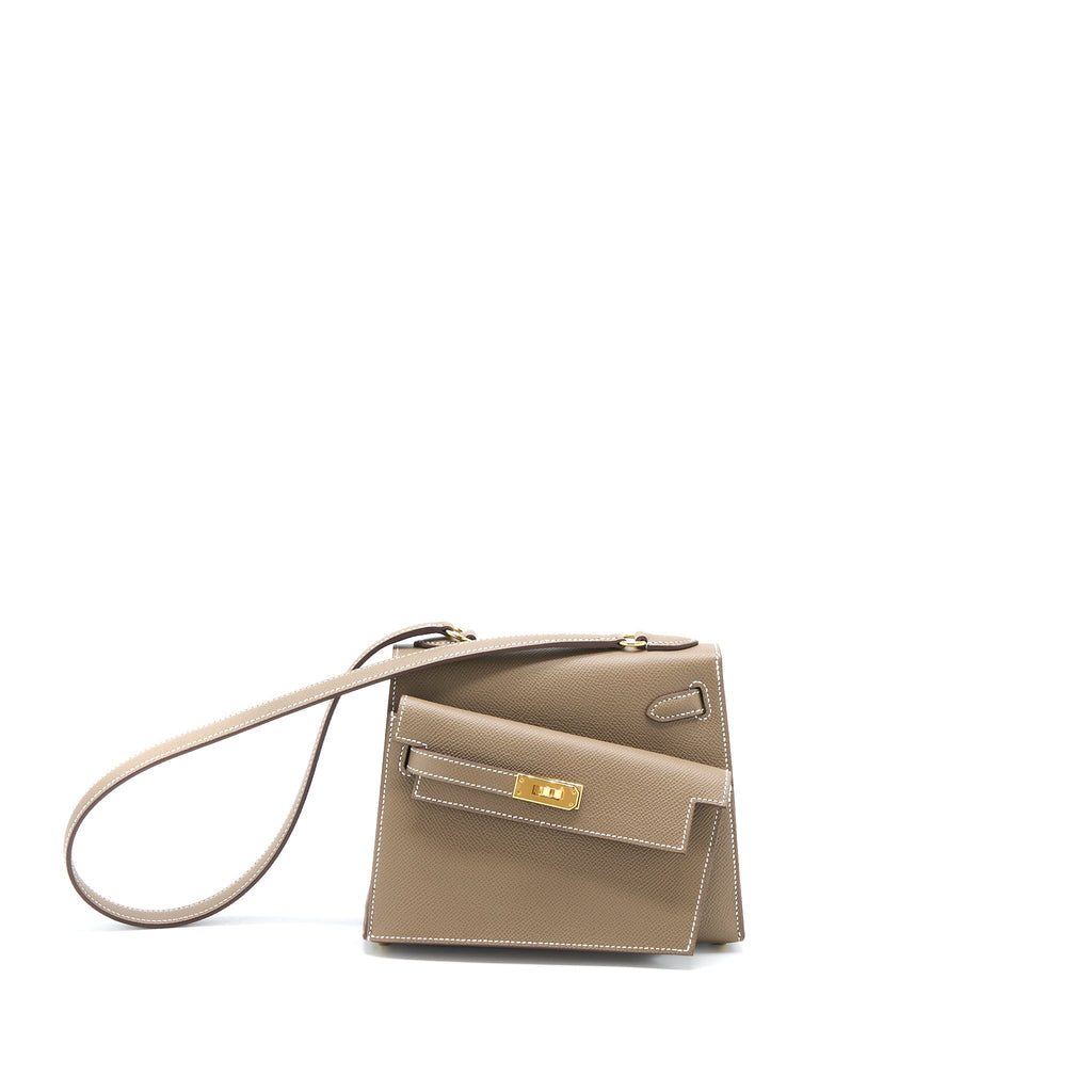 HERMES KELLY SELLIER EN DESORDRE 20 EPSOM ETOUPE GHW