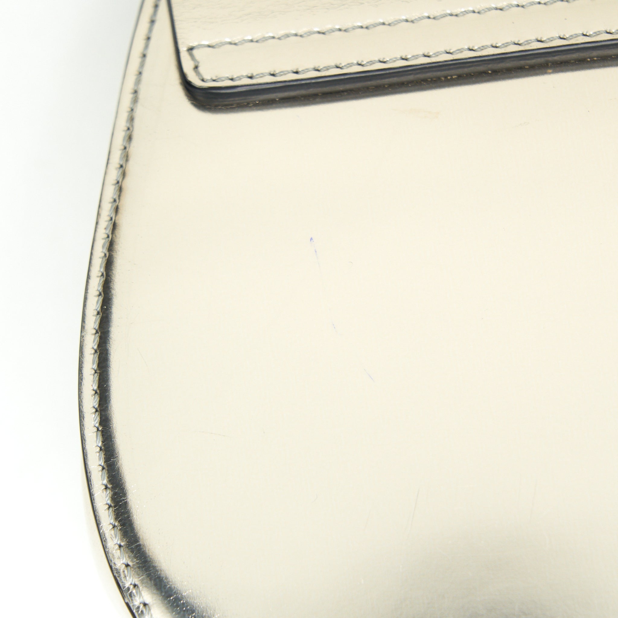 CHLOE SMALL DREW BAG METALLIC GOLD GHW