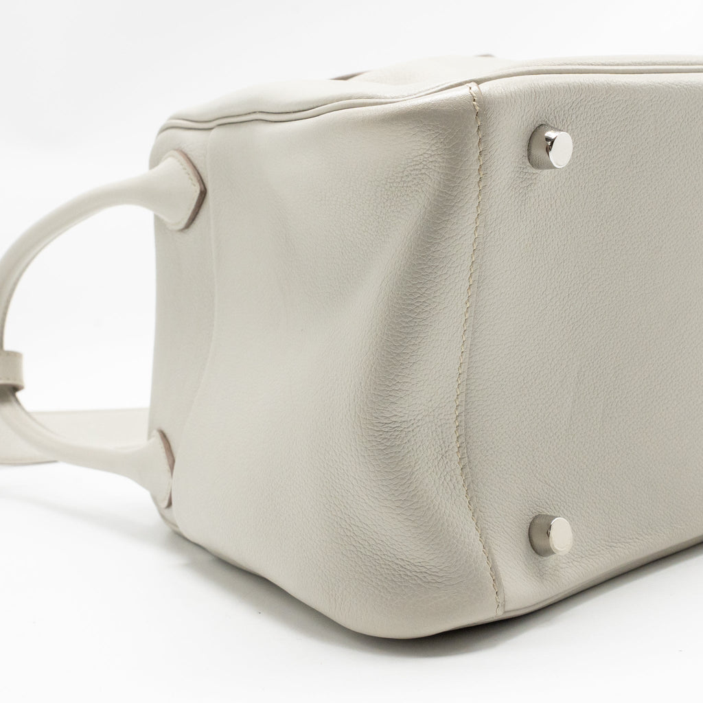 HERMES LINDY 30 EVERCOLOR GRIS PEARL SHW