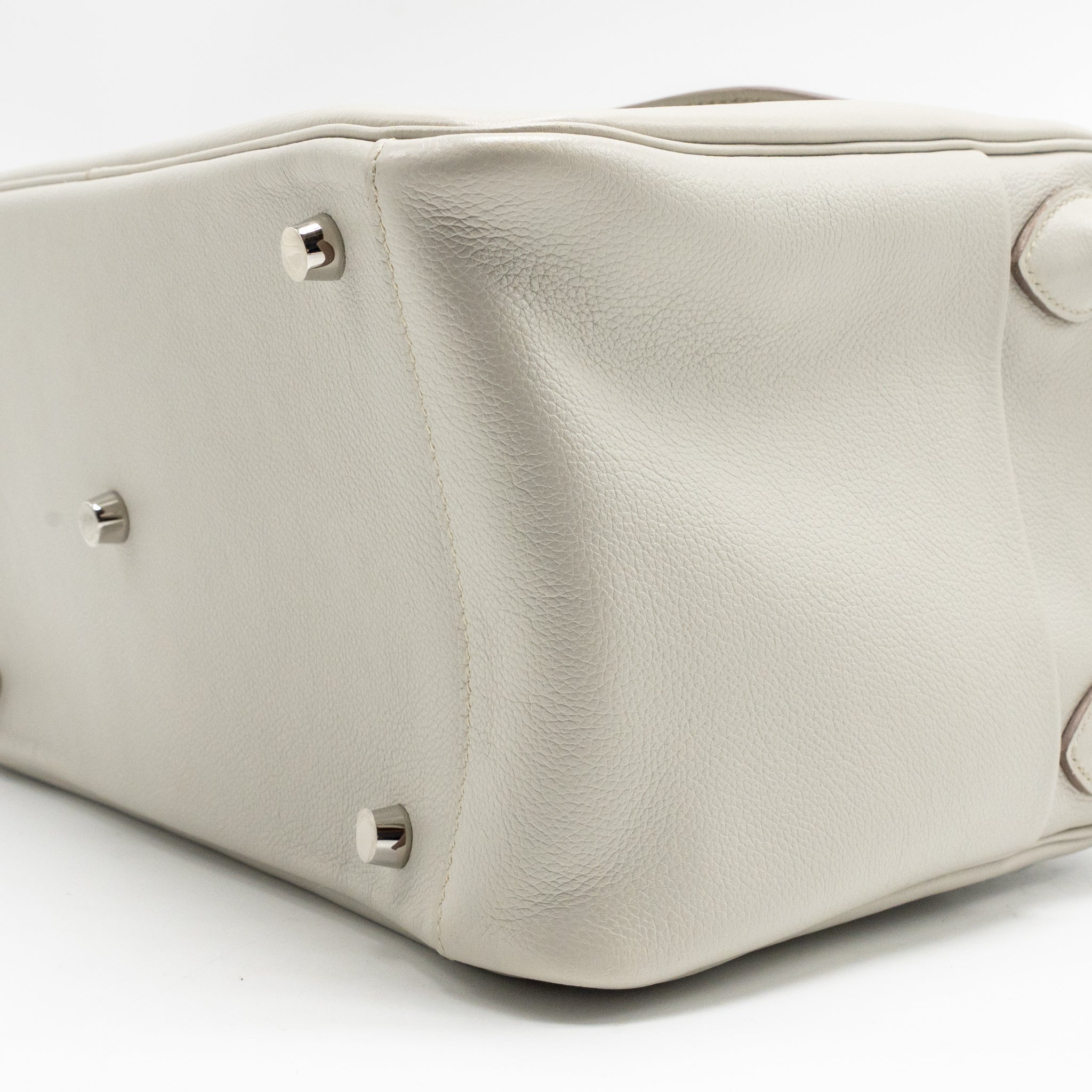 HERMES LINDY 30 EVERCOLOR GRIS PEARL SHW