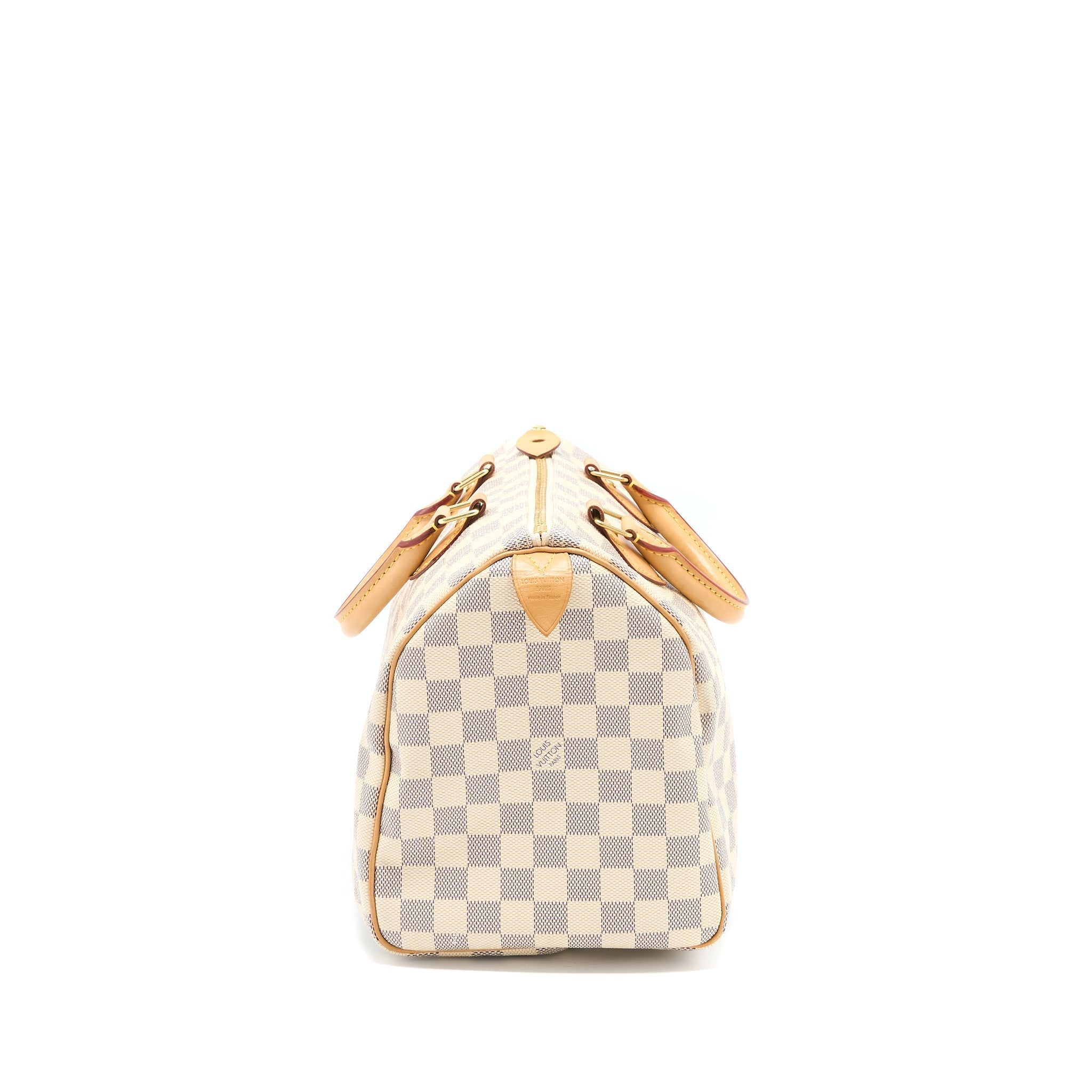 LOUIS VUITTON SPEEDY 30 DAMIER AZUR CANVAS GHW