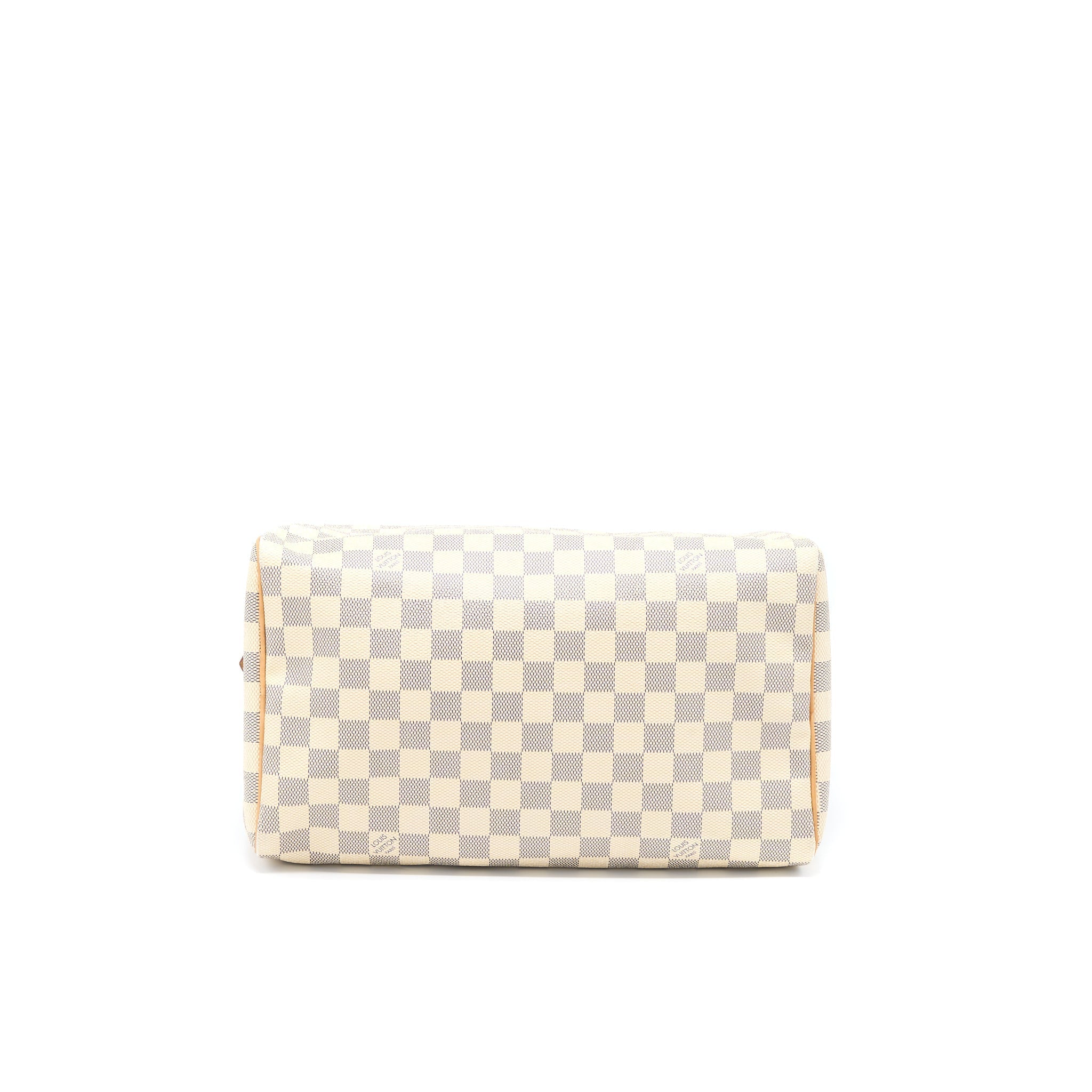 LOUIS VUITTON SPEEDY 30 DAMIER AZUR CANVAS GHW