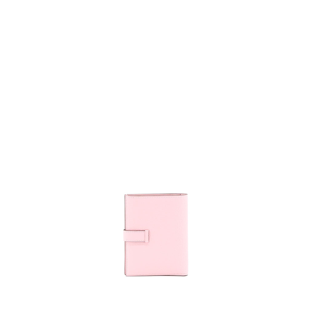 HERMES BEARN COMPACT WALLET CHEVRE MYSORE 3Q ROSE SAKURA SHW