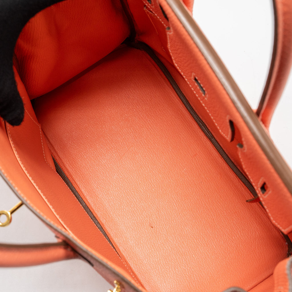 HERMES BIRKIN 30 TOGO L5 CREVETTE GHW
