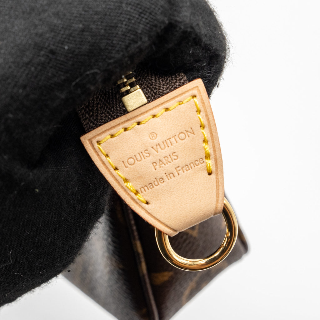 LOUIS VUITTON POCHETTE ACCESSORIES MONOGRAM CANVAS GHW