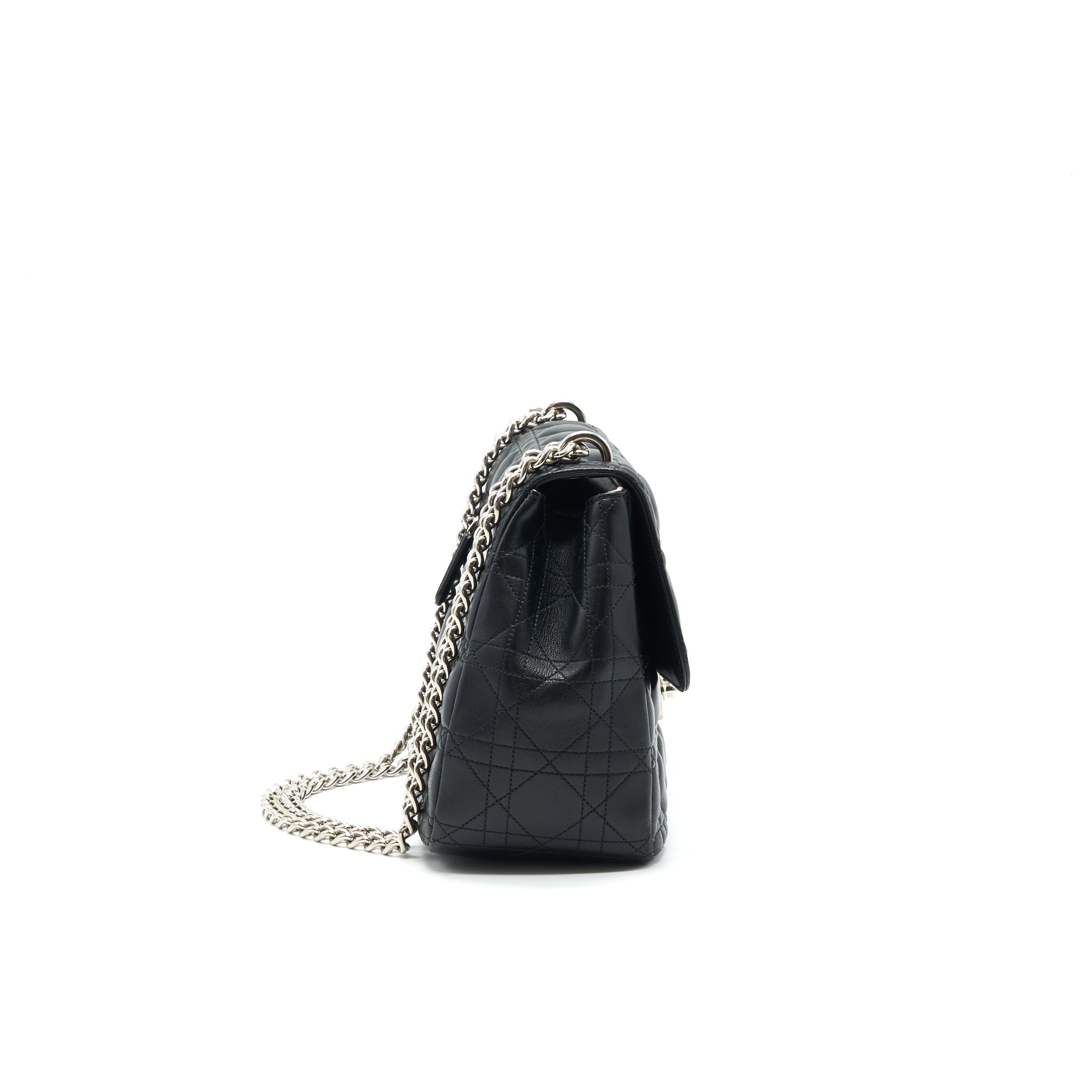 DIOR MISS DIOR MEDIUM FLAP BAG BLACK SHW