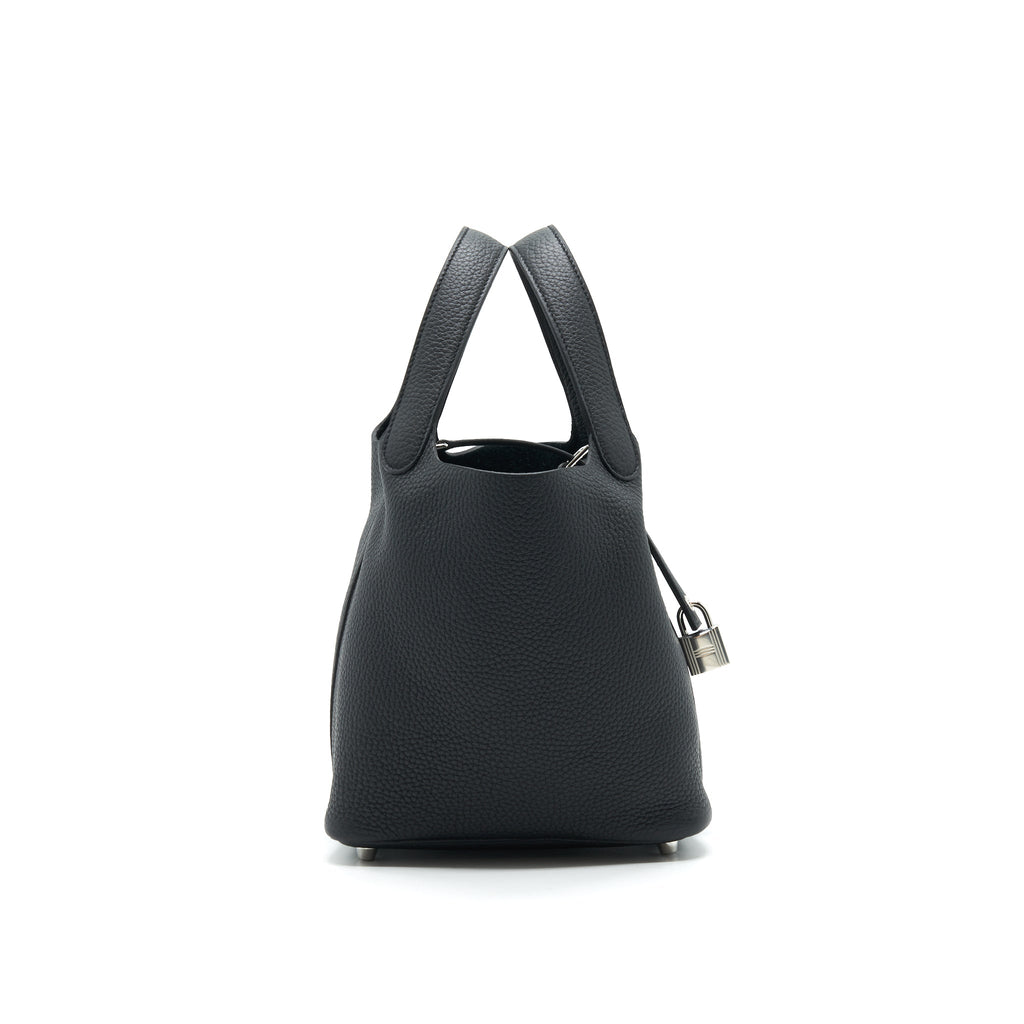 HERMES PICOTIN18 BLACK SHW