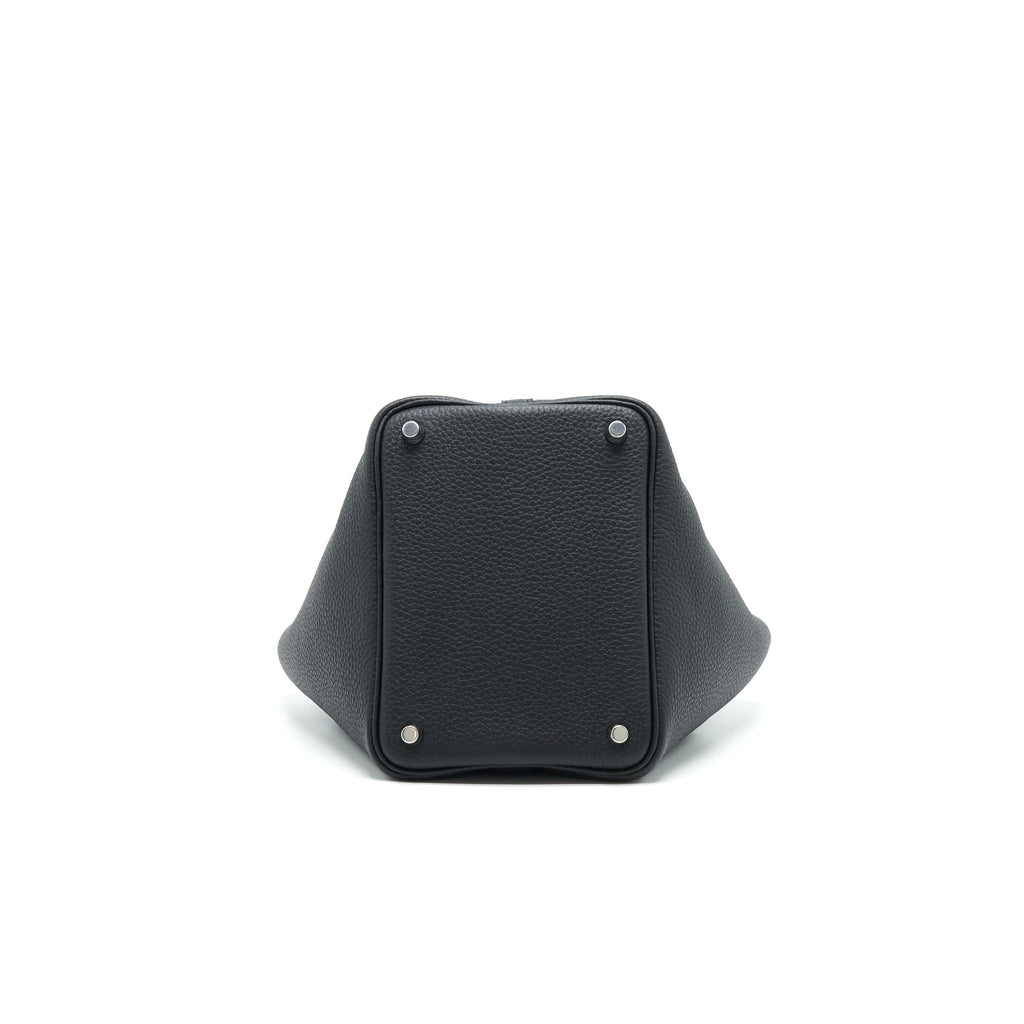 HERMES PICOTIN LOCK BAG 18 BLACK SHW