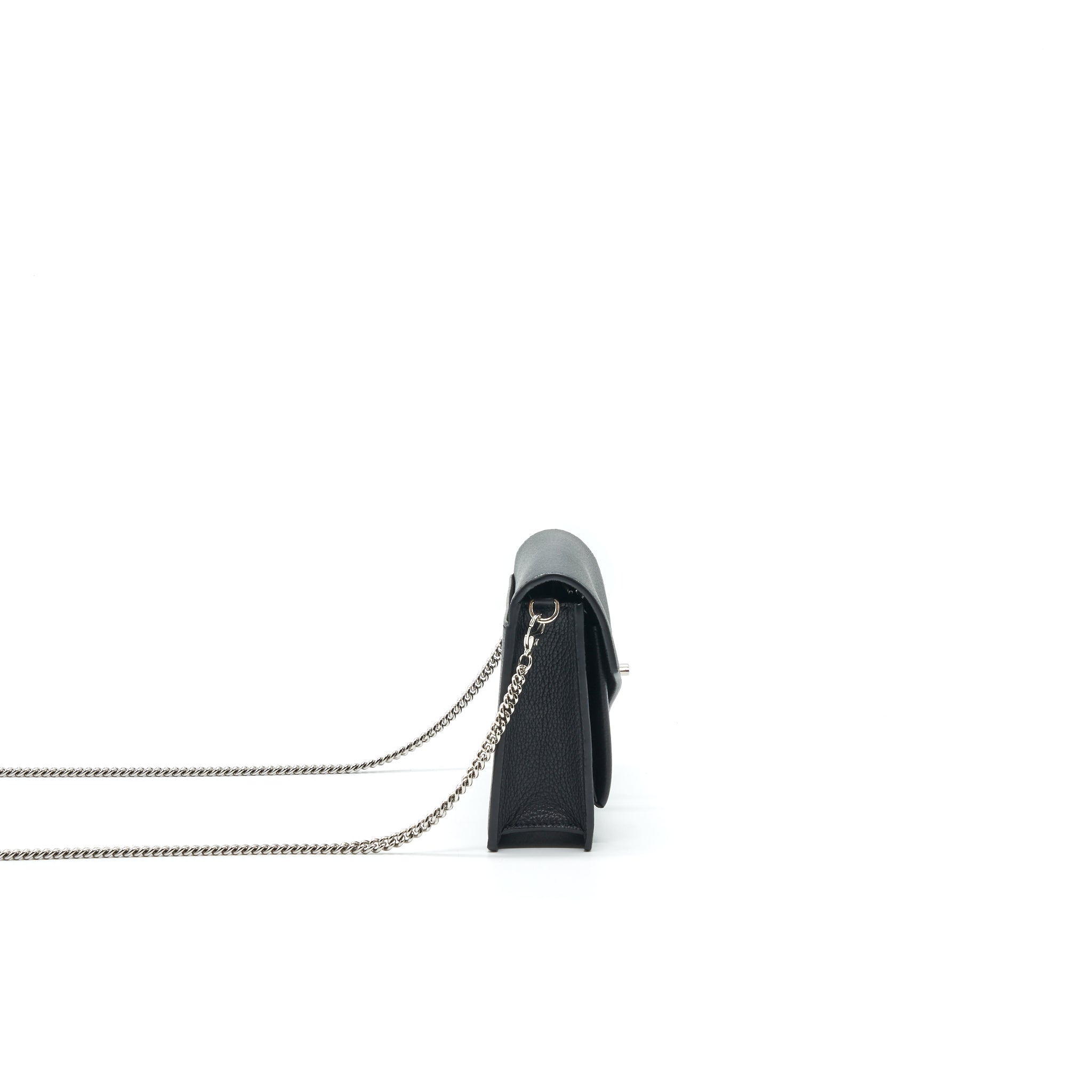 LOUIS VUITTON MYLOCKME CHAIN POCHETTE IN BLACK