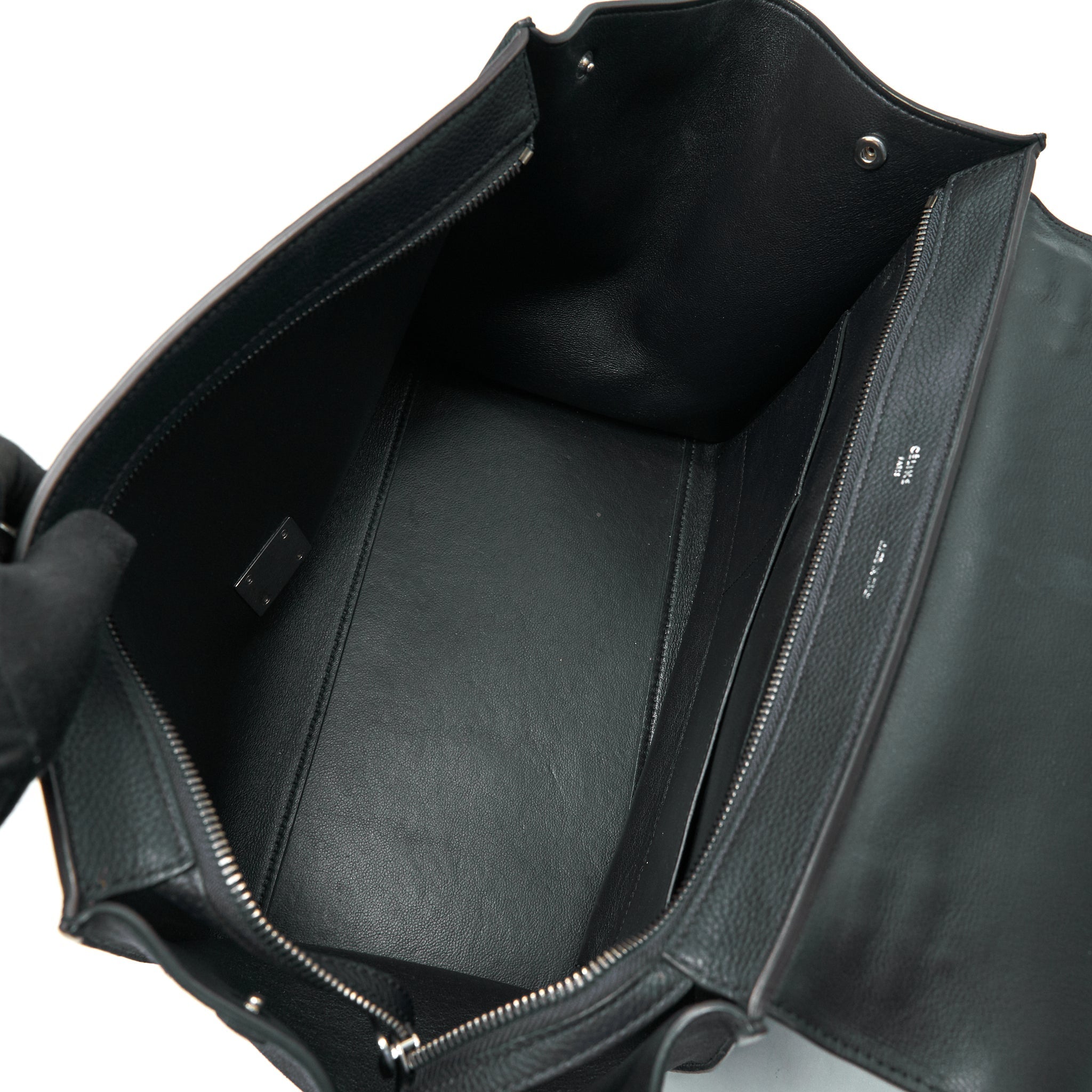 CELINE TRAPEZE BAG NAVY WITH SHW