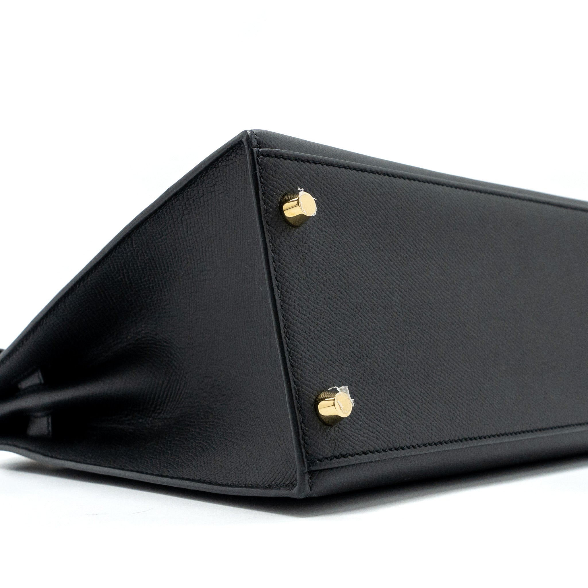 HERMES KELLY 28 EPSOM BLACK GHW